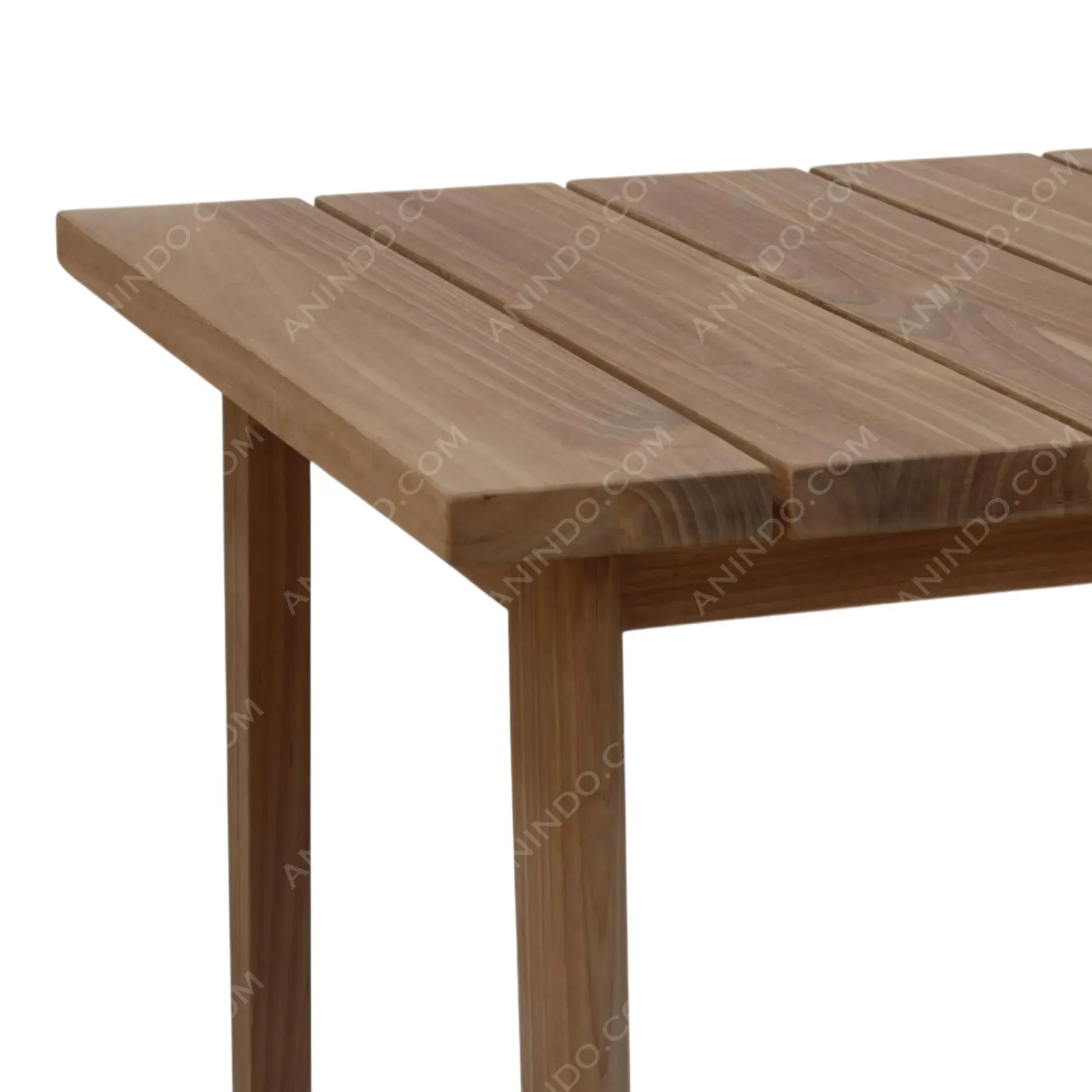 Linear Slatted Bar Table - Image 3