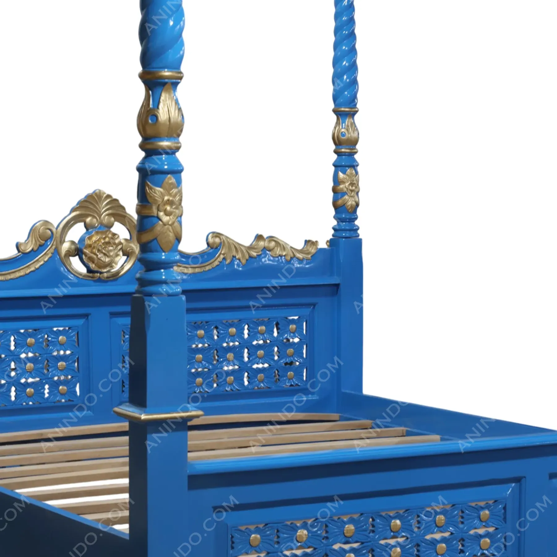 Jaipur Royal Canopy Bed - Image 5