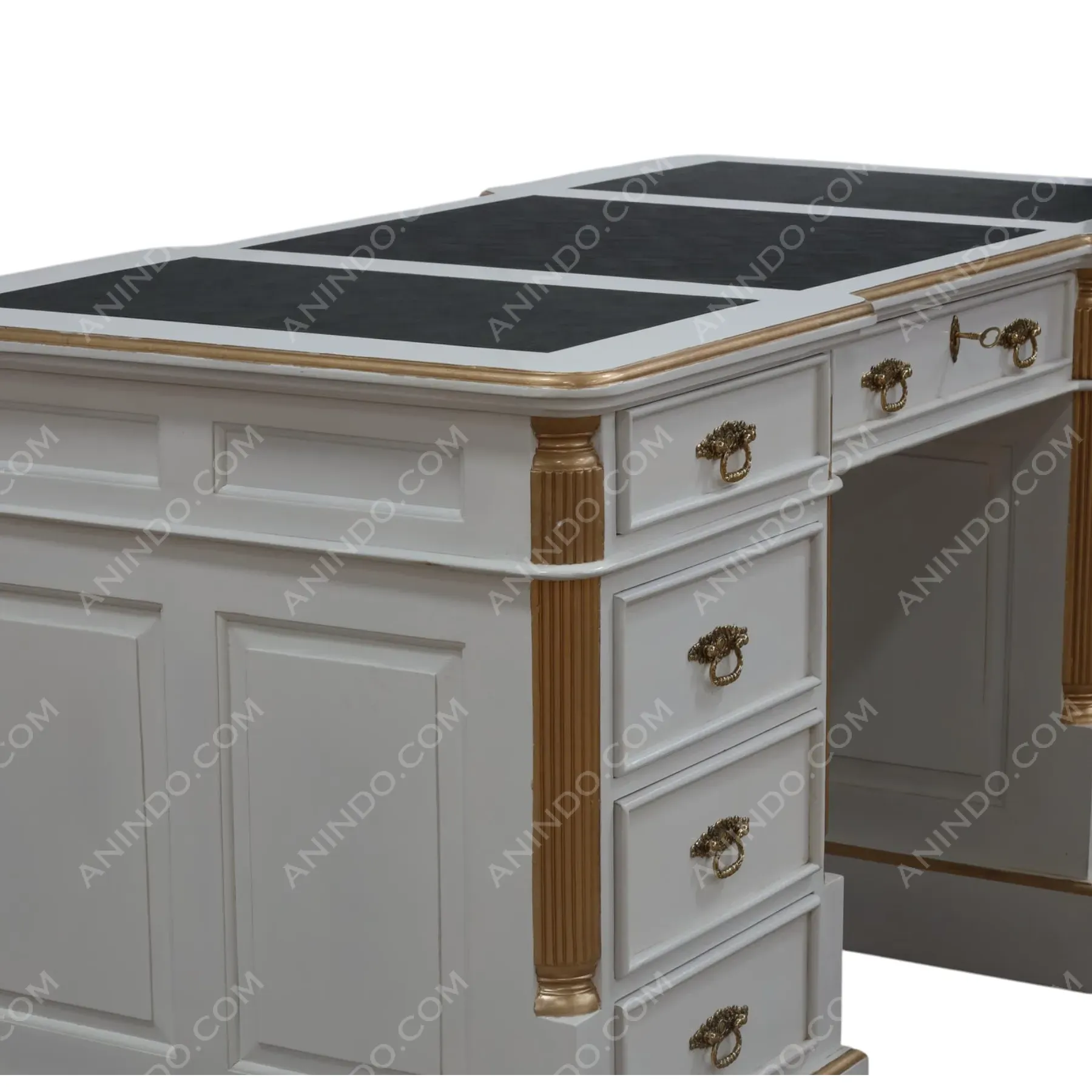 Regent's Pedestal Desk - Image 4