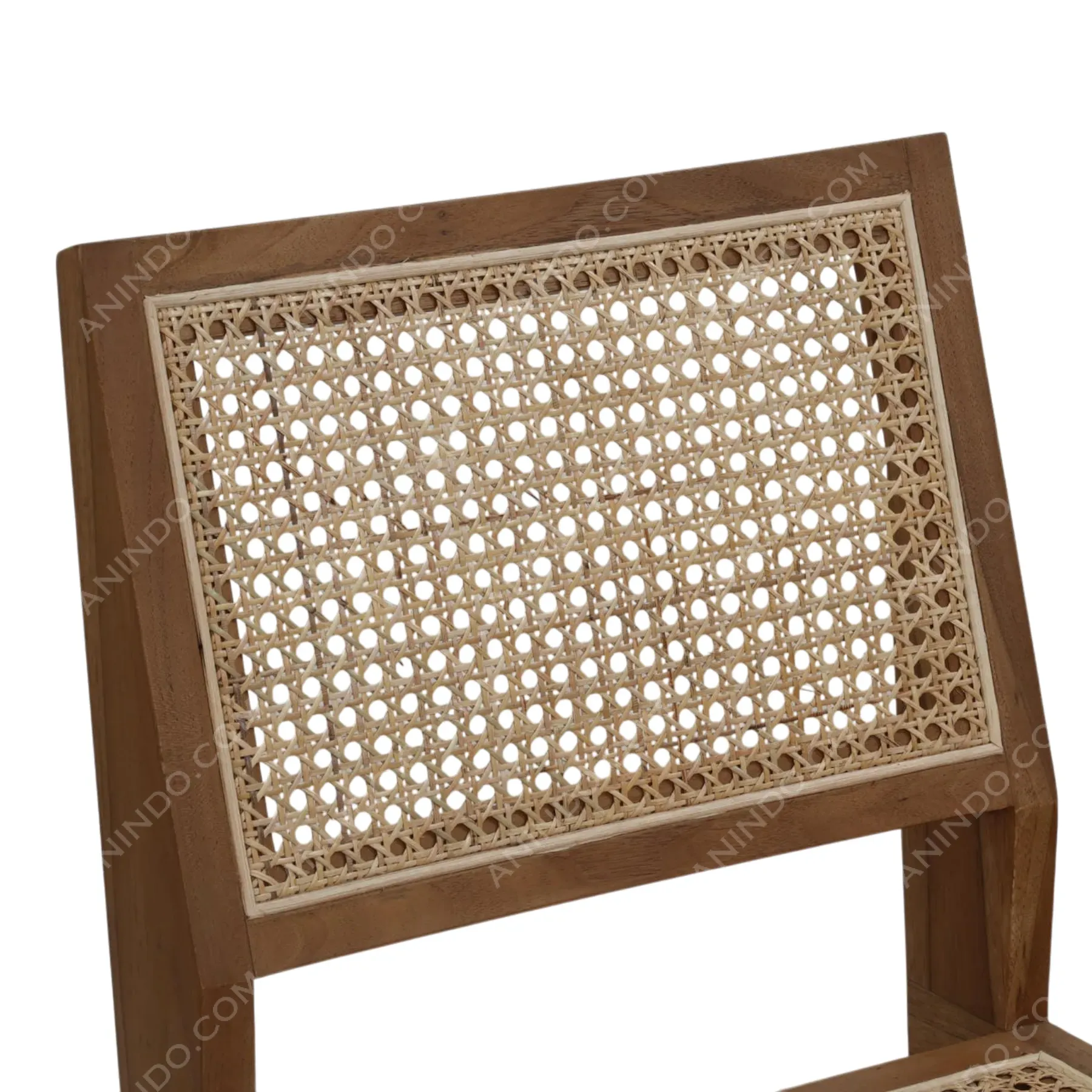 Pierre: Classic Cane Dining Chair (Walnut Finish) - Image 4