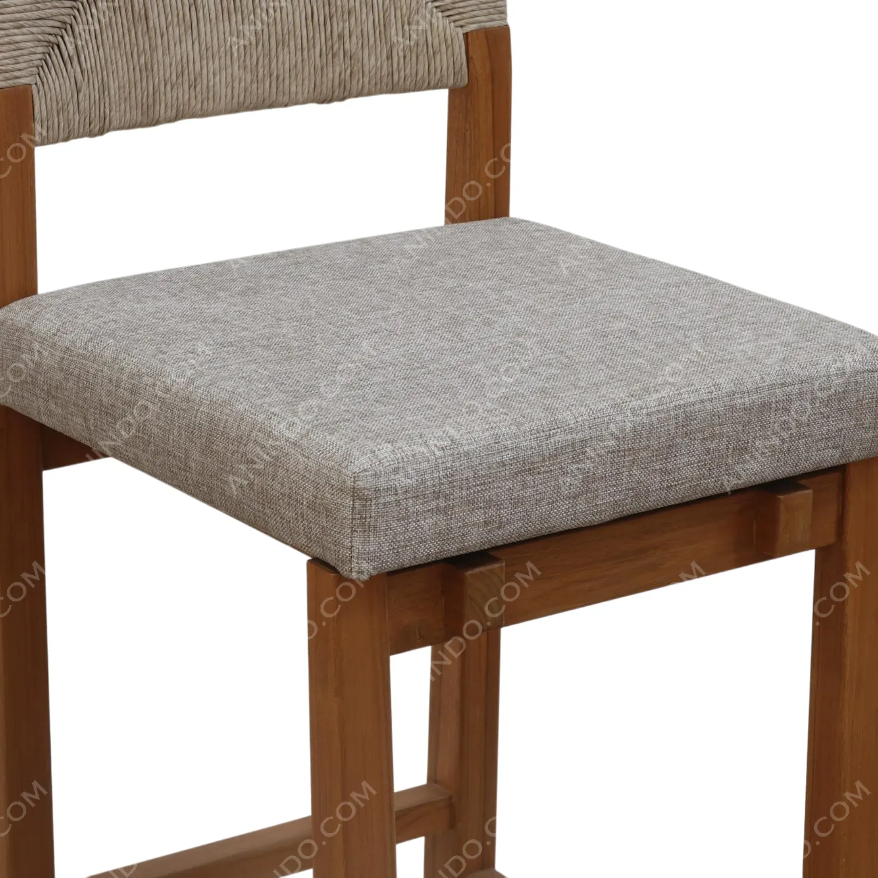 Ojai Mixed-Media Bar Stool - Image 5