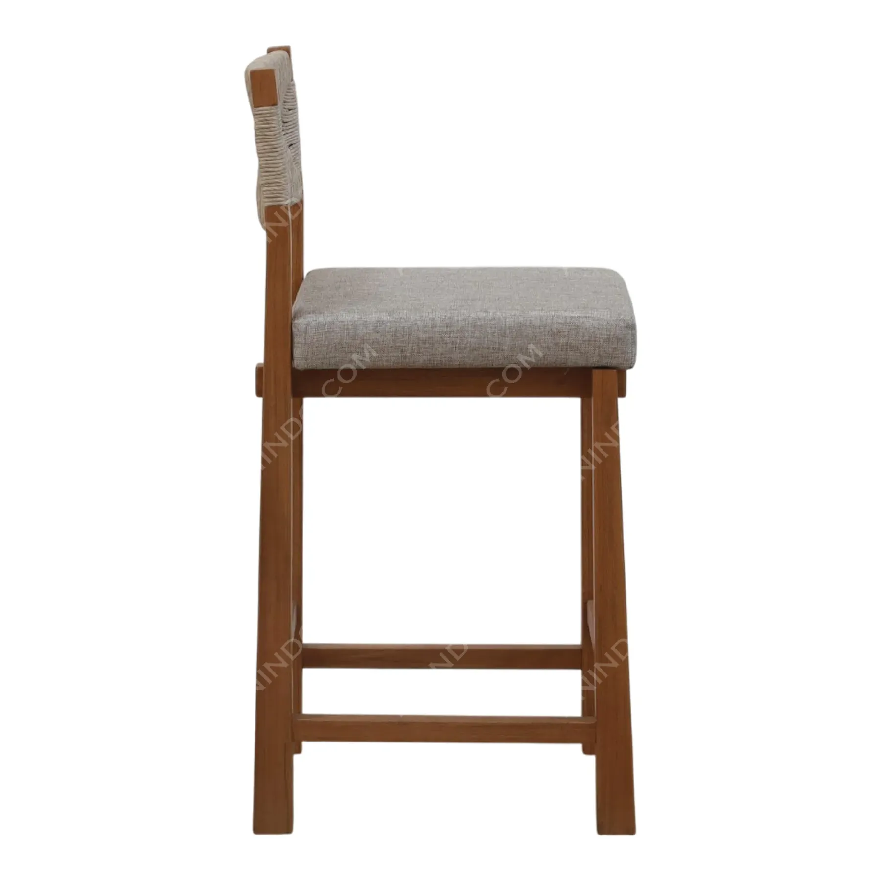Ojai Mixed-Media Bar Stool - Image 6
