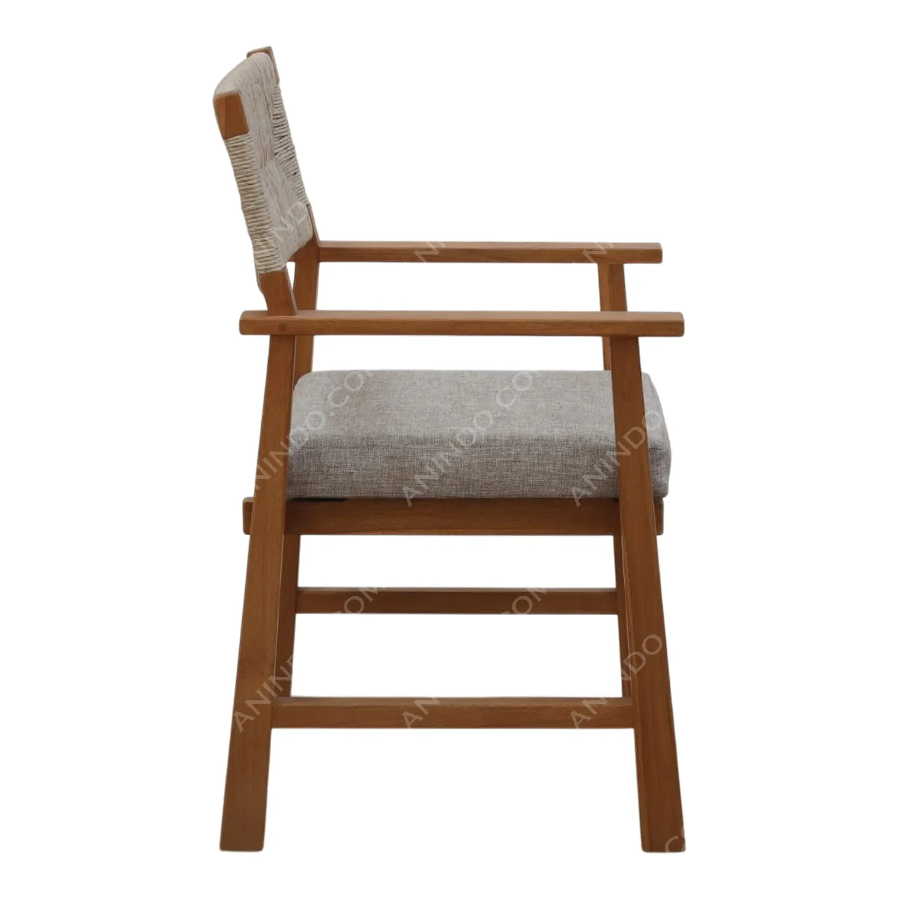 Artisan Woven-Back Armchair - Image 6