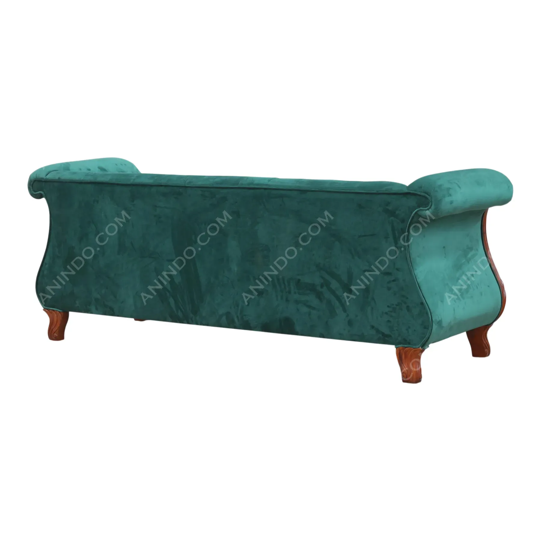 Emerald Tufted Velvet Sofa - Image 10