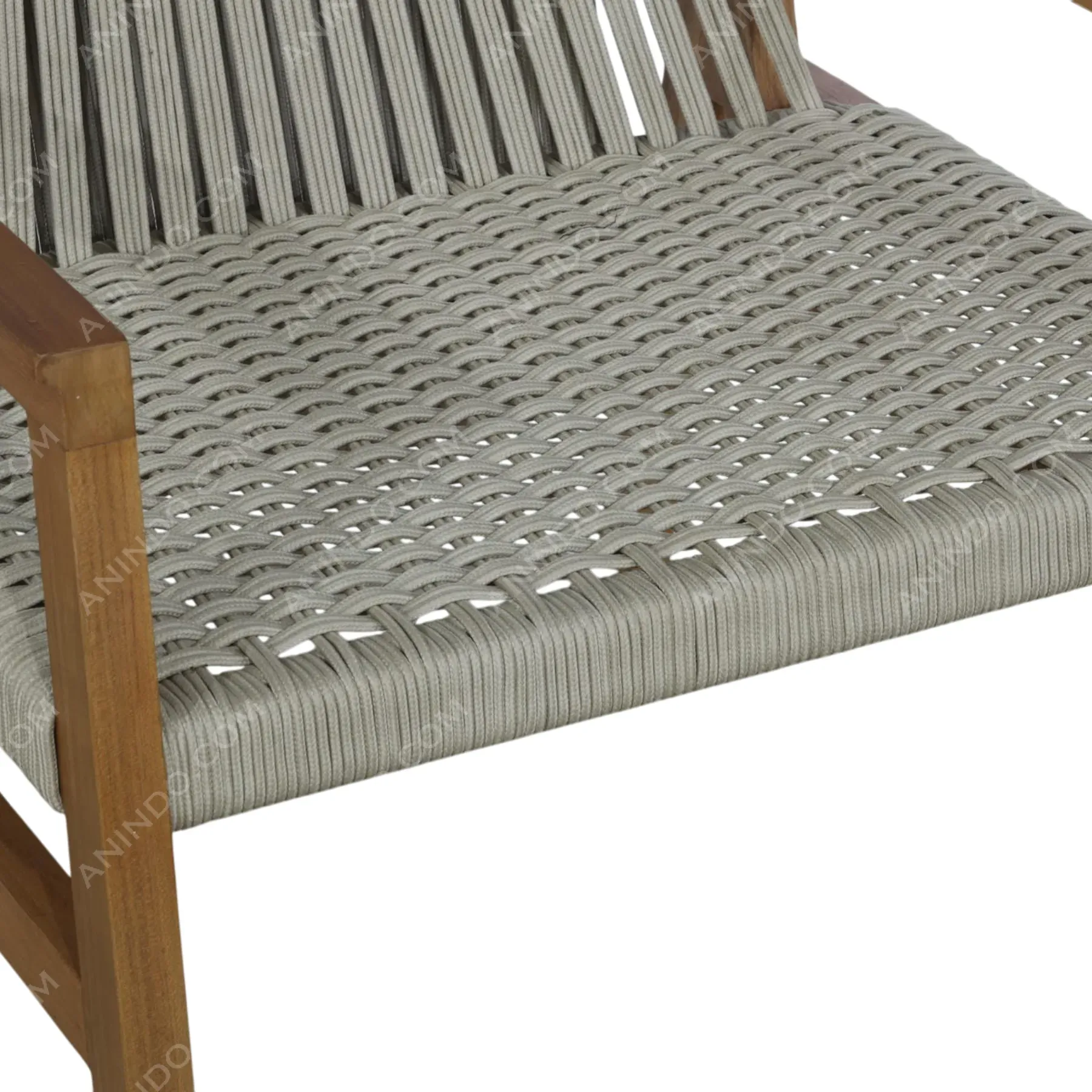 Halyard Woven Cord Lounge Chair - Image 5