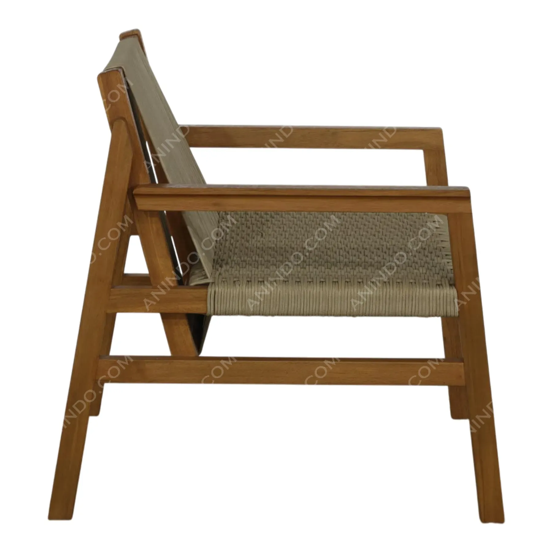 Halyard Woven Cord Lounge Chair - Image 6