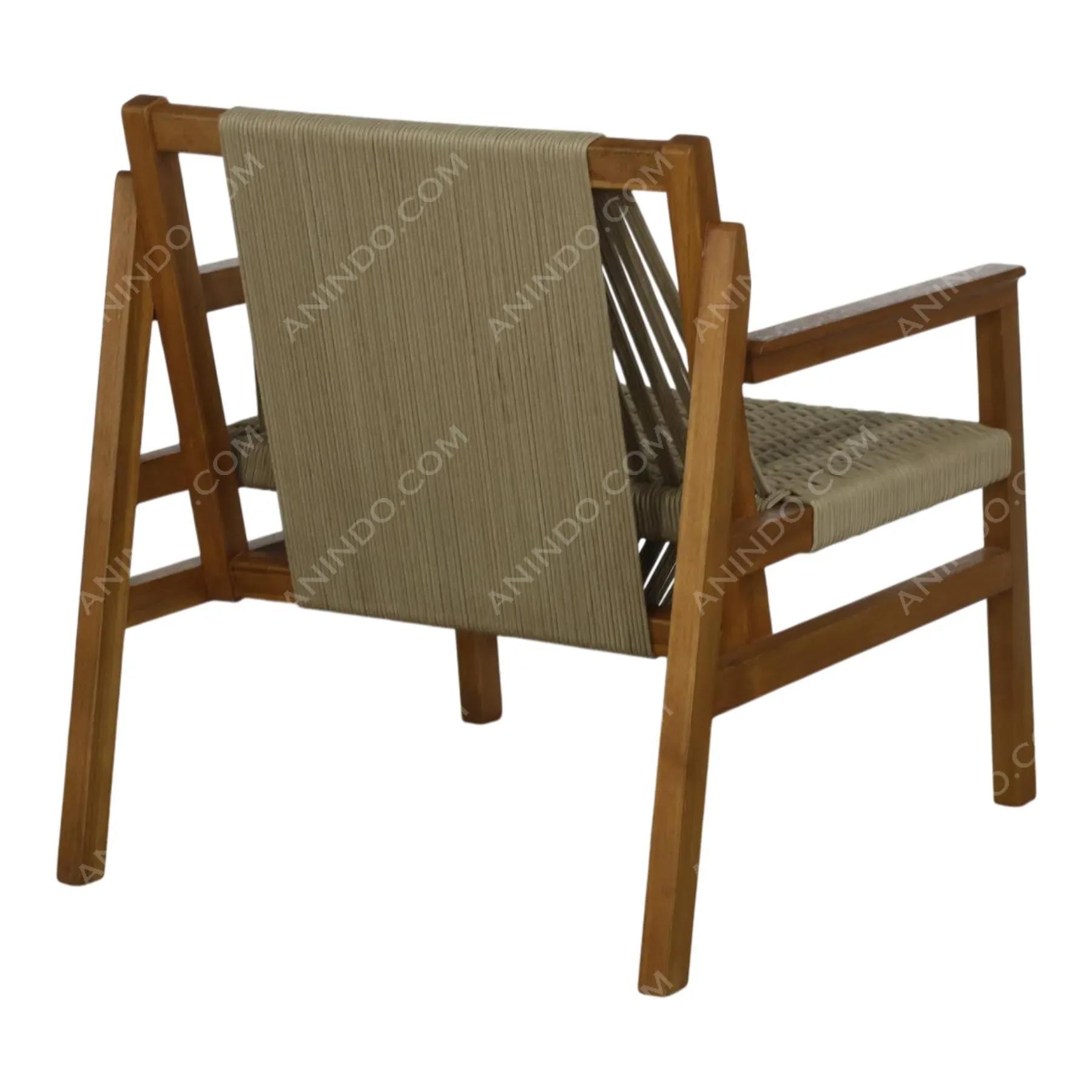 Halyard Woven Cord Lounge Chair - Image 7