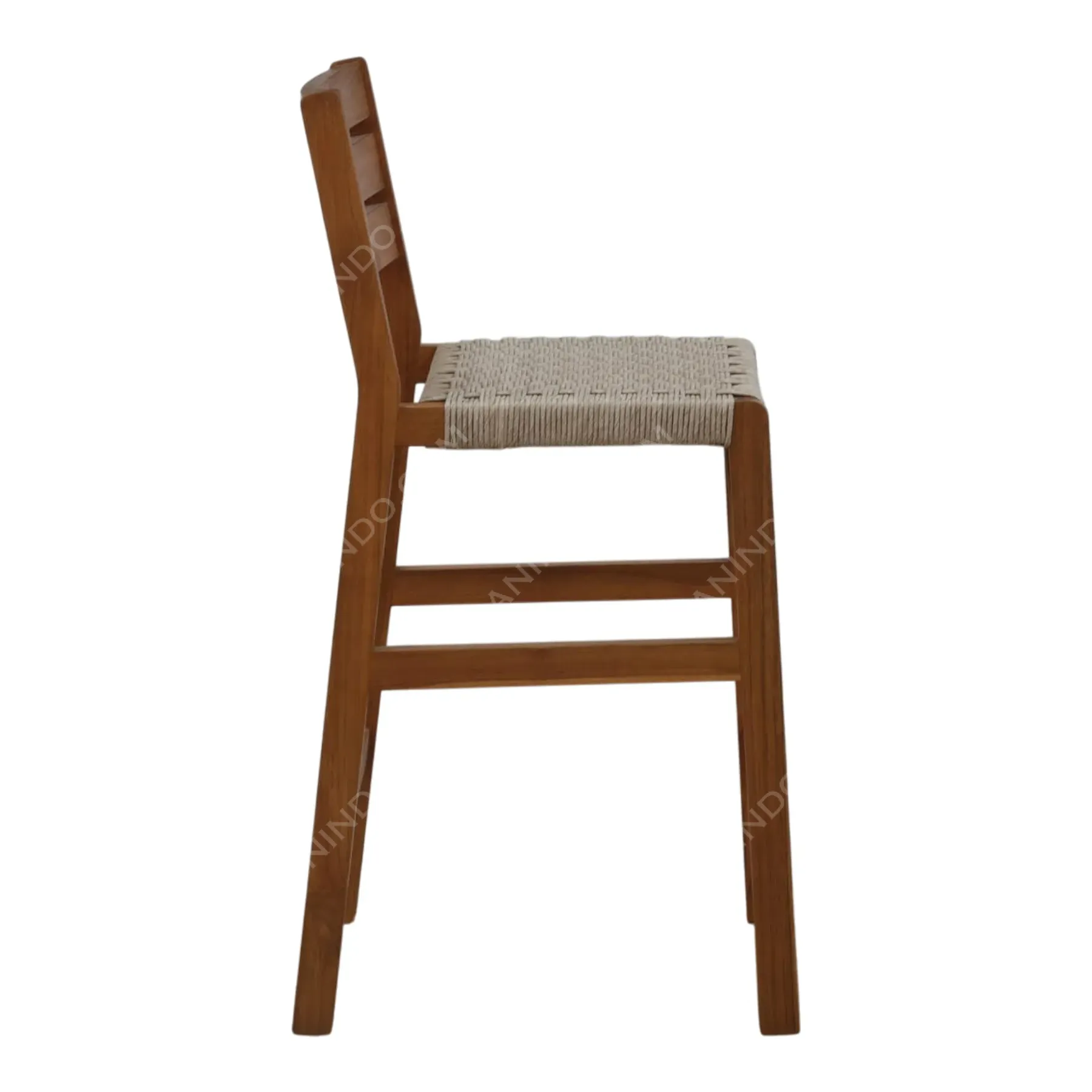 Lagoon Ladder-Back Bar Stool (Woven Seat) - Image 4