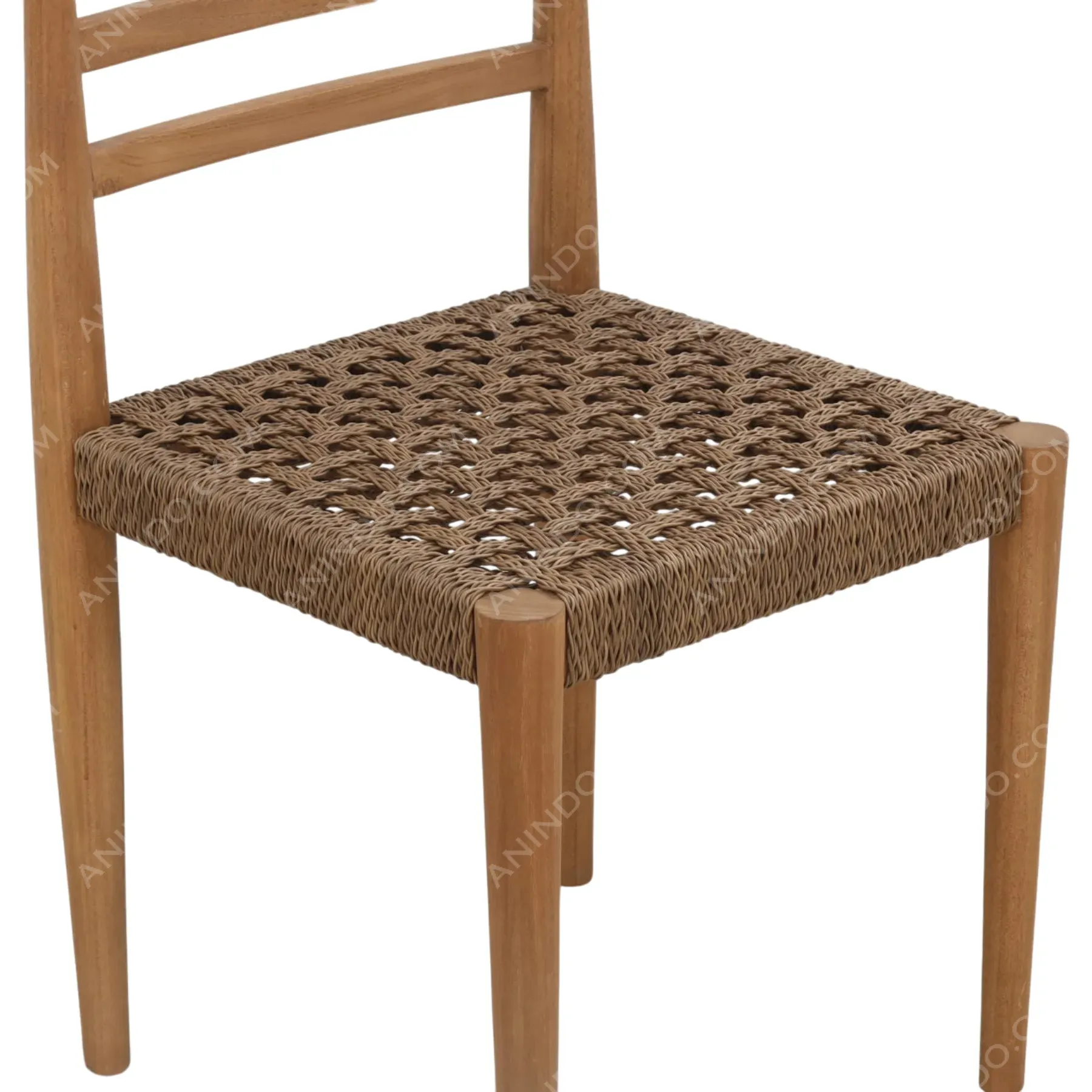 Kyklos Woven Seat Chair (Teak) - Image 3