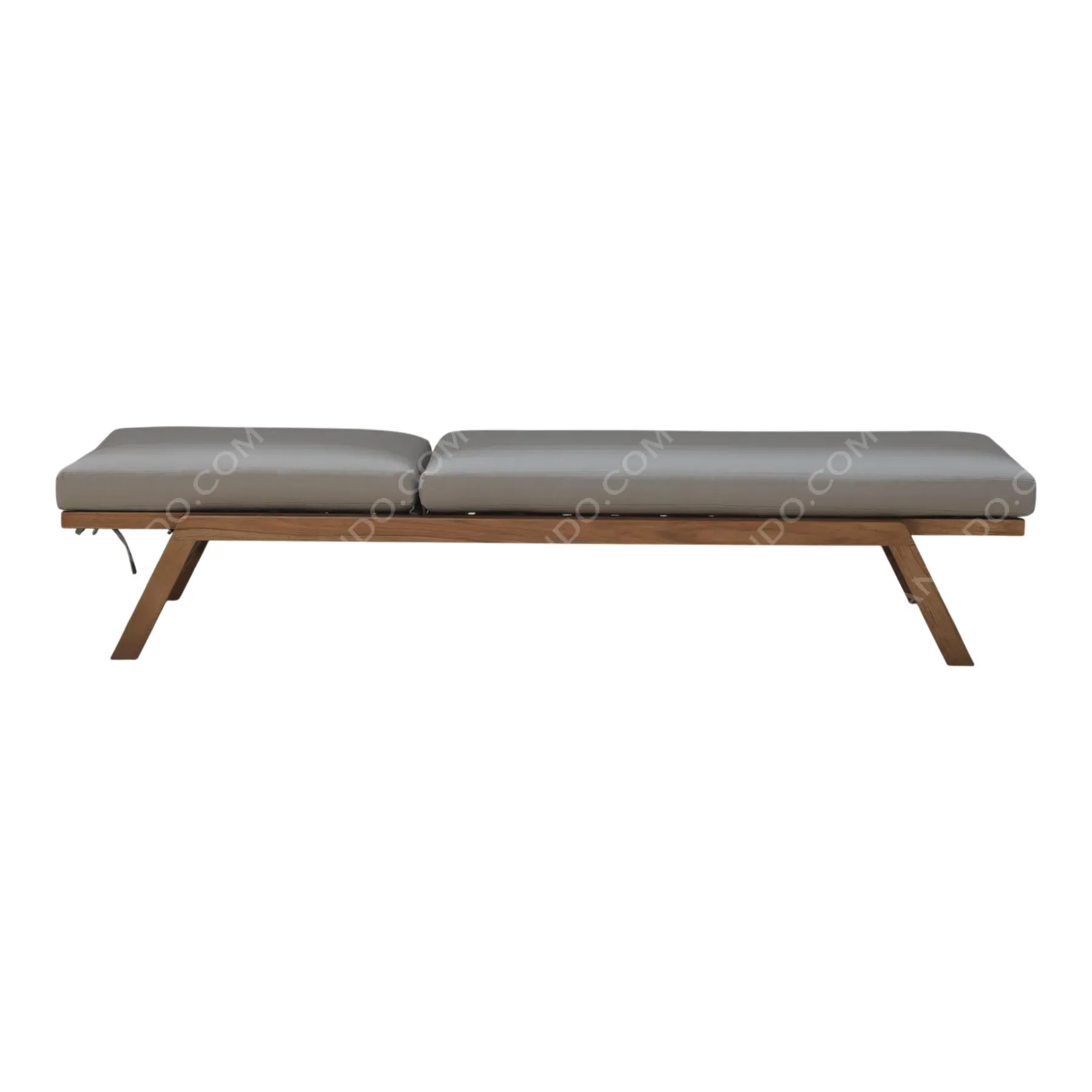Riviera Teak Chaise Lounger - Image 2