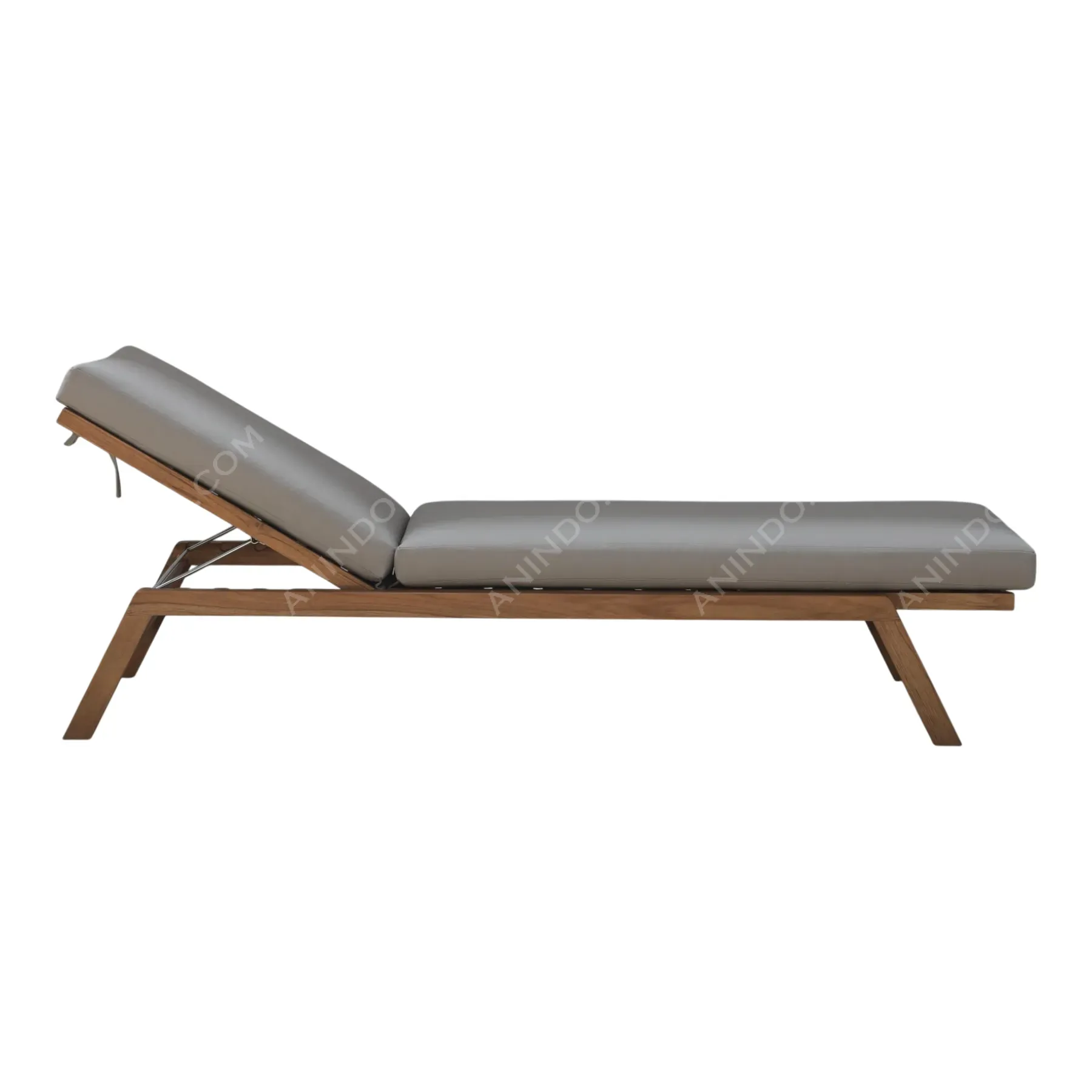 Riviera Teak Chaise Lounger - Image 3