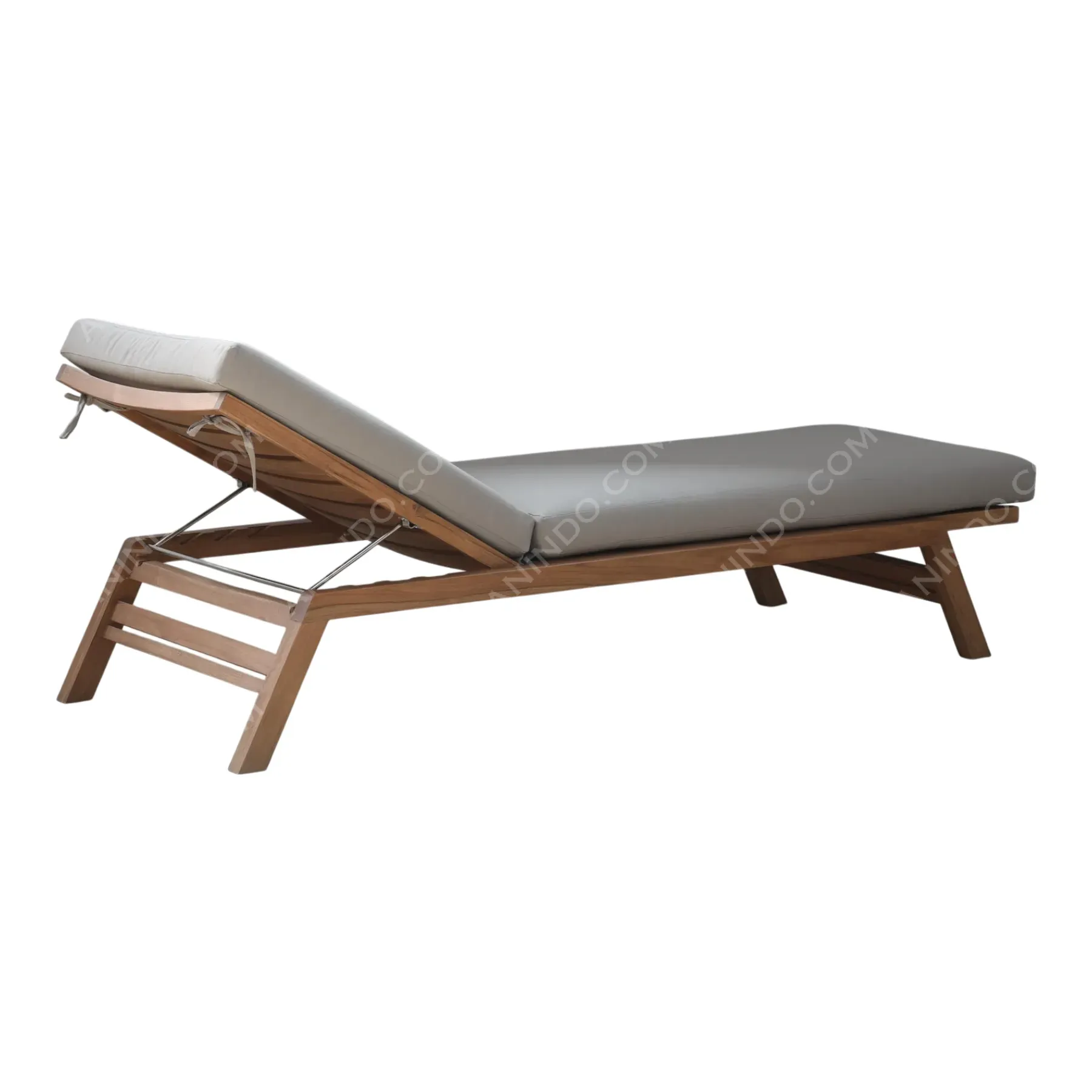 Riviera Teak Chaise Lounger - Image 4