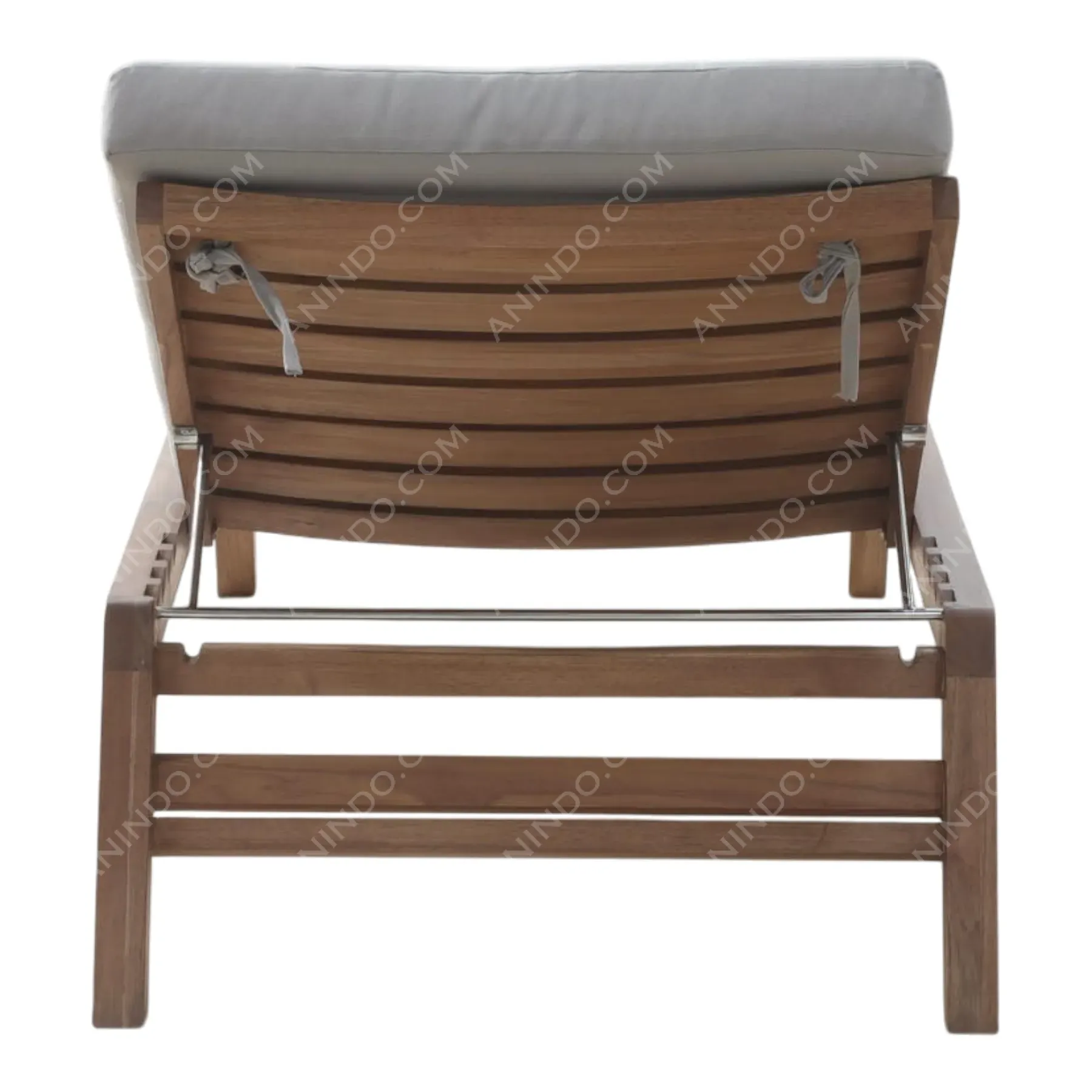 Riviera Teak Chaise Lounger - Image 7
