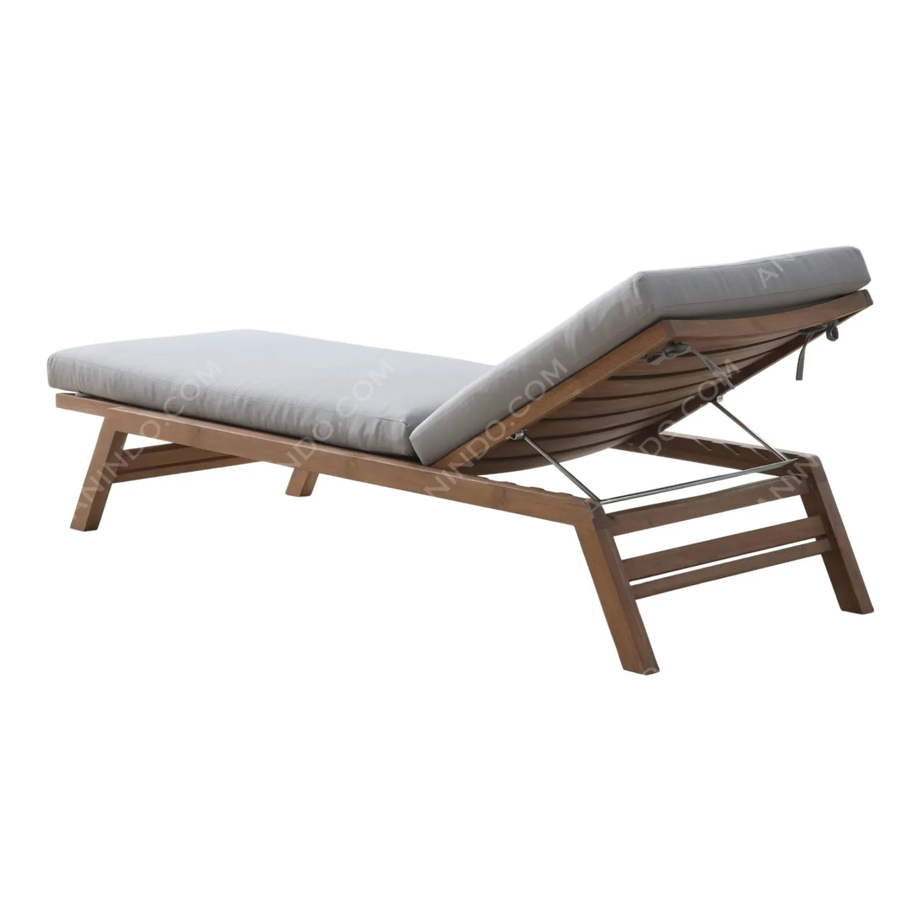 Riviera Teak Chaise Lounger - Image 8