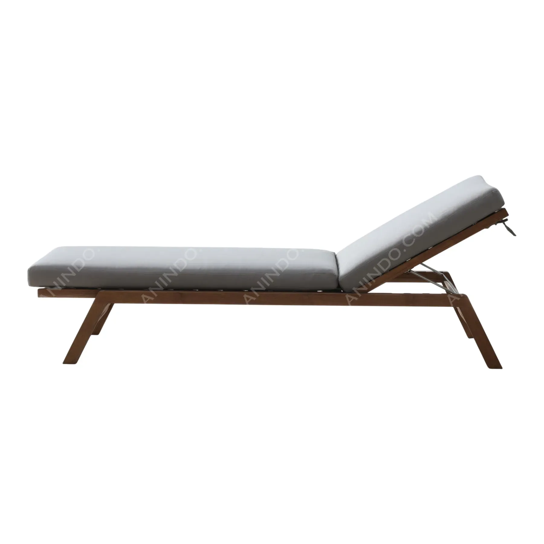 Riviera Teak Chaise Lounger - Image 9