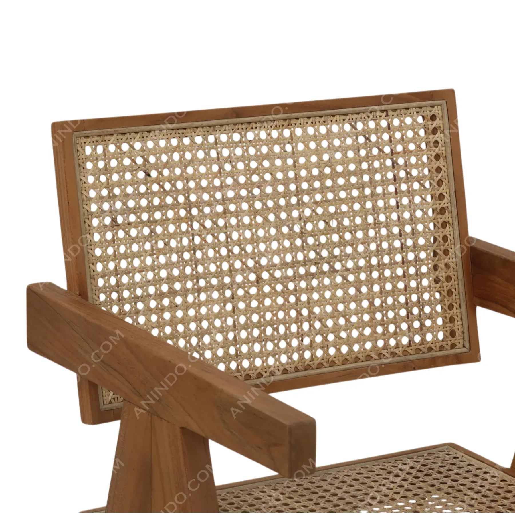 Chandigarh Cane Armchair - Image 3