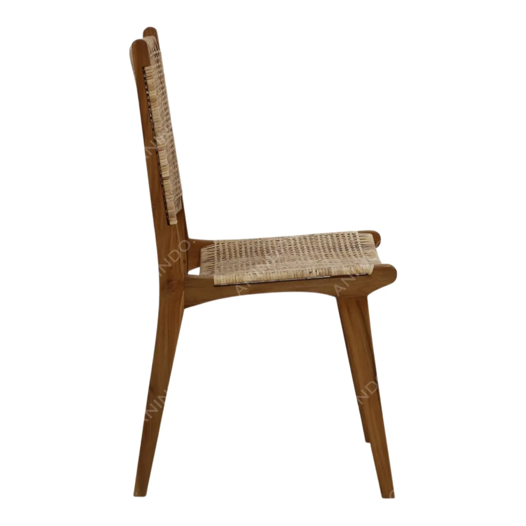 Malmo Woven Rattan Chair - Image 5