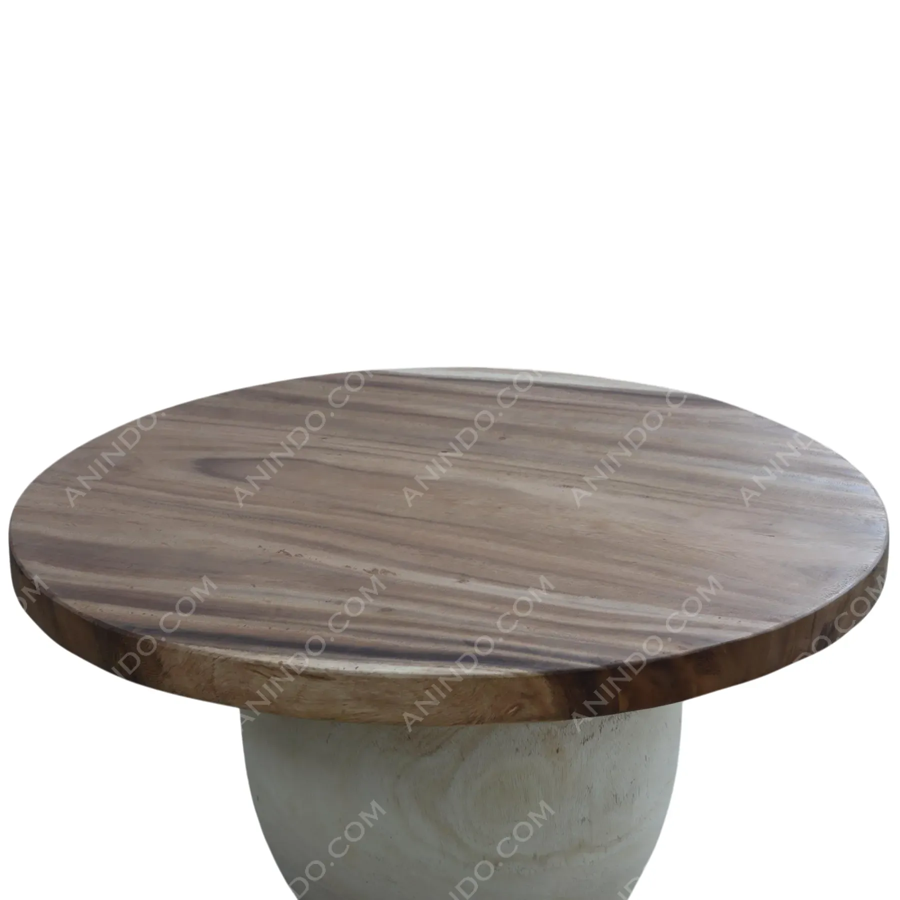 Ovo Bicolor Coffee Table Suar Wood - Image 5