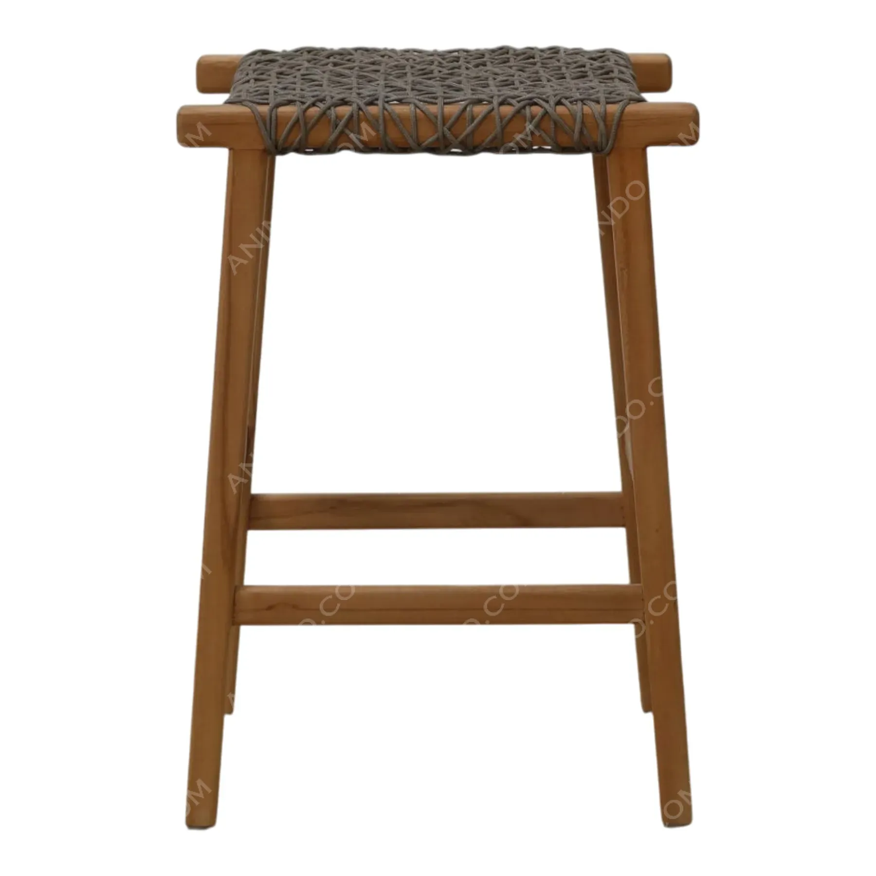 Rustic Weave Counter Stool