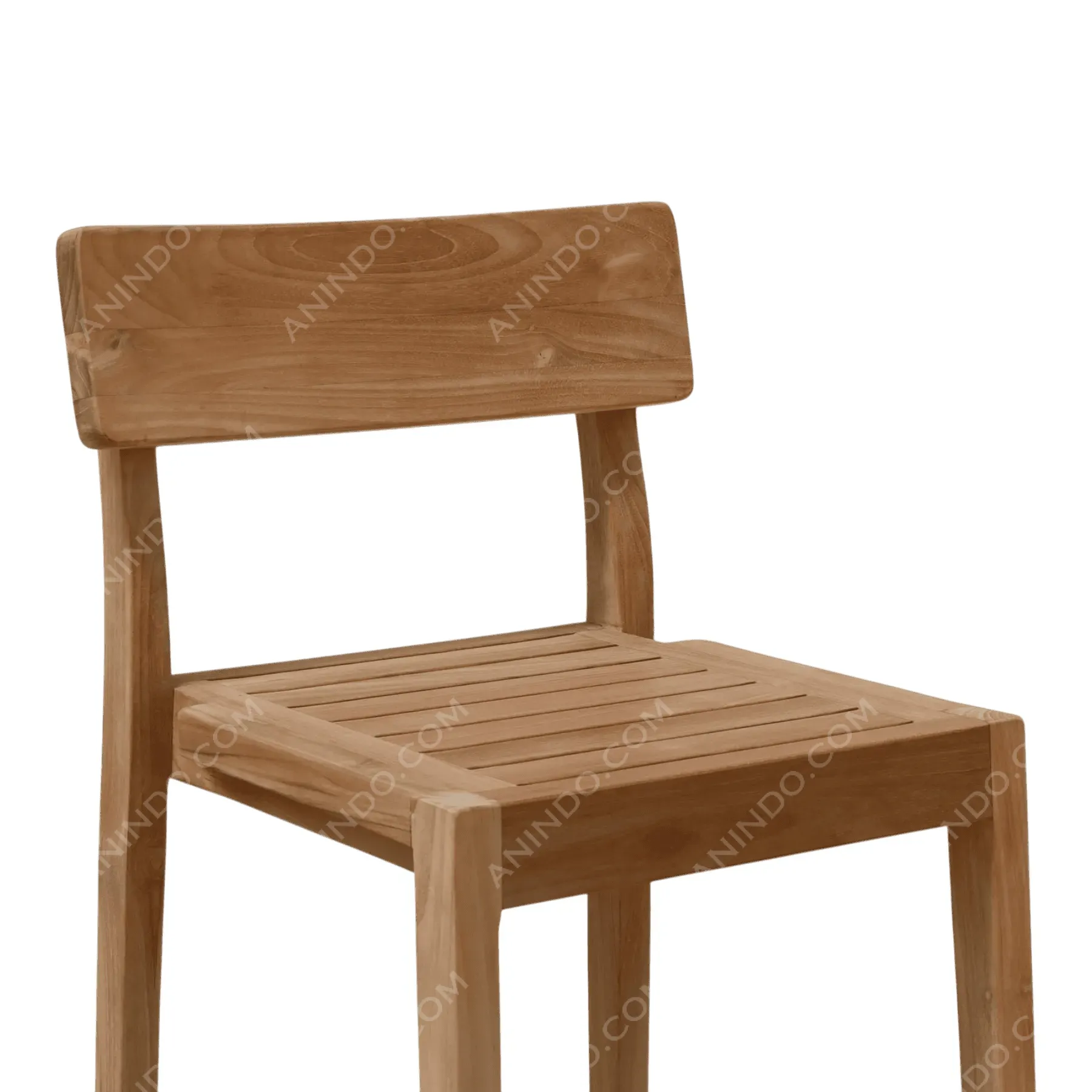 Classic Teak Bar Stool - Image 3