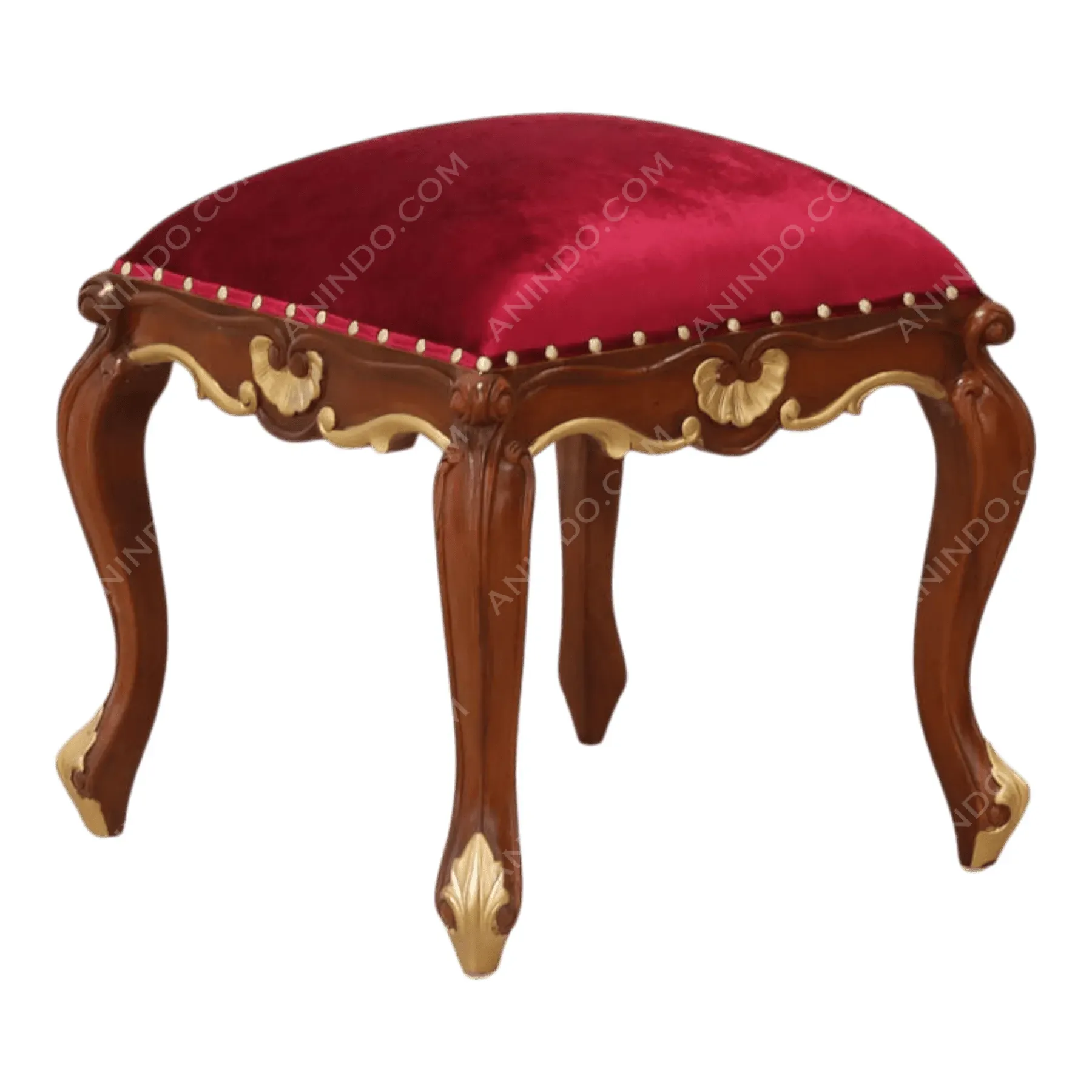 Rococo Vanity Stool - Image 3