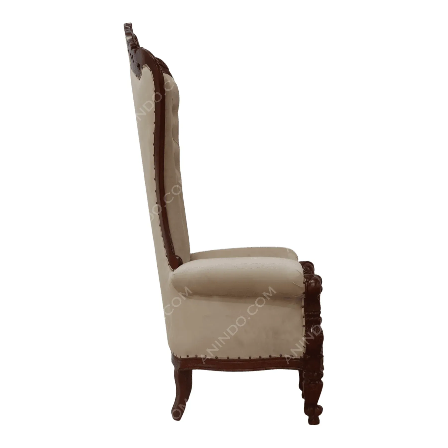 Regal Wingback Throne - Image 4