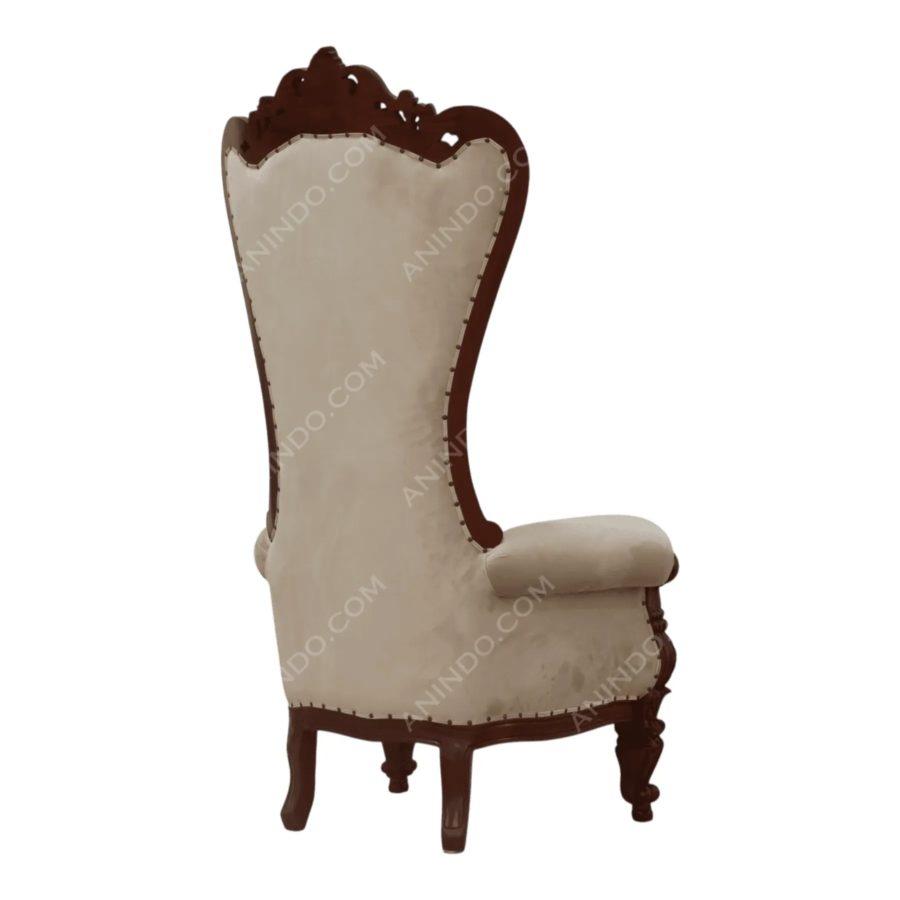 Regal Wingback Throne - Image 5