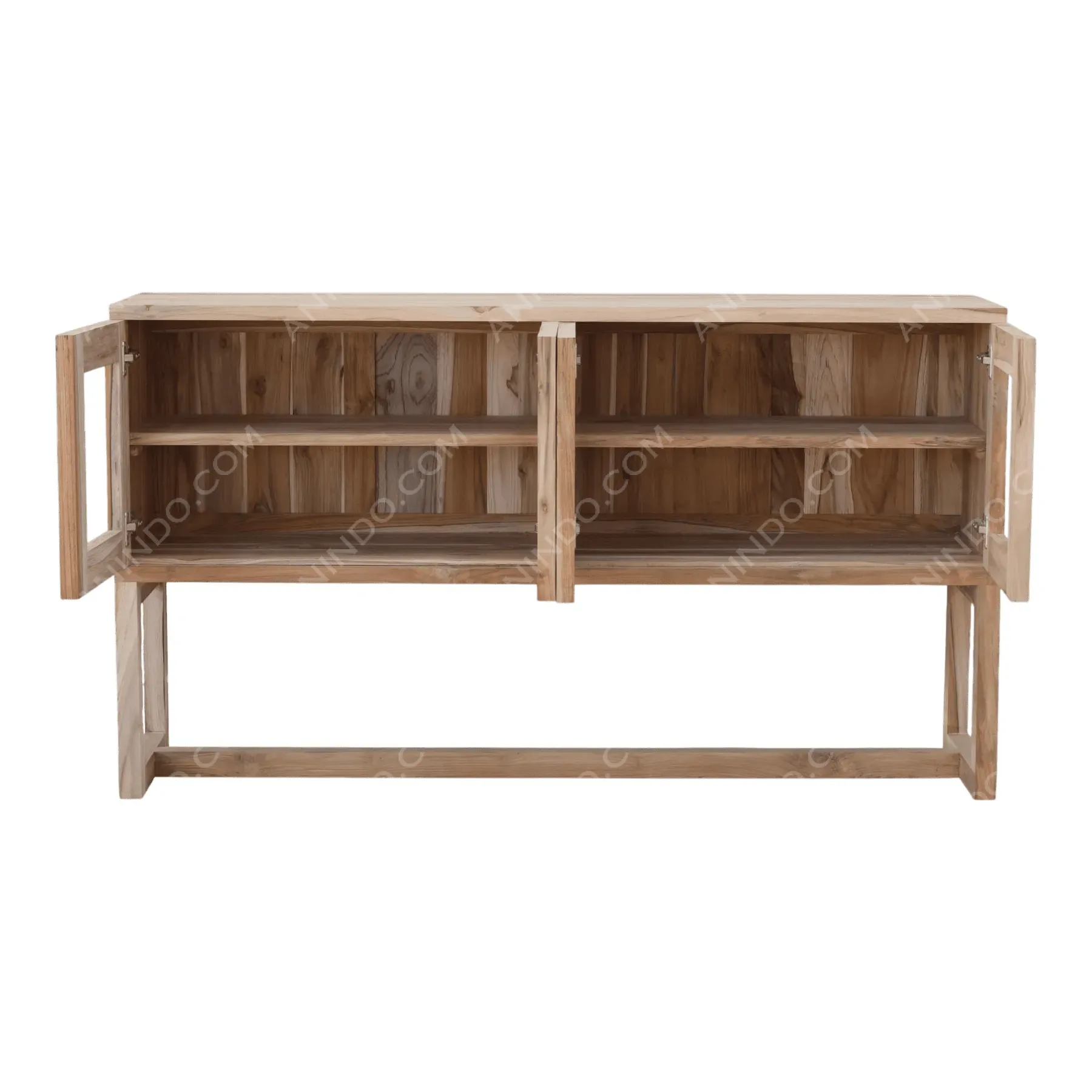 Artisan Teak Display Sideboard - Image 2