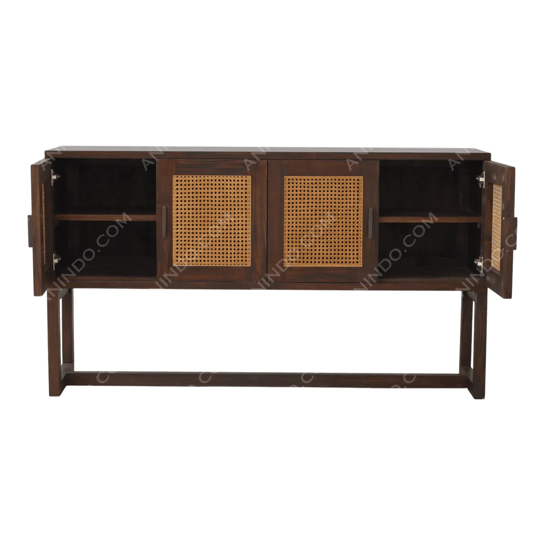 Havana 4-Door Cane Sideboard - Image 3