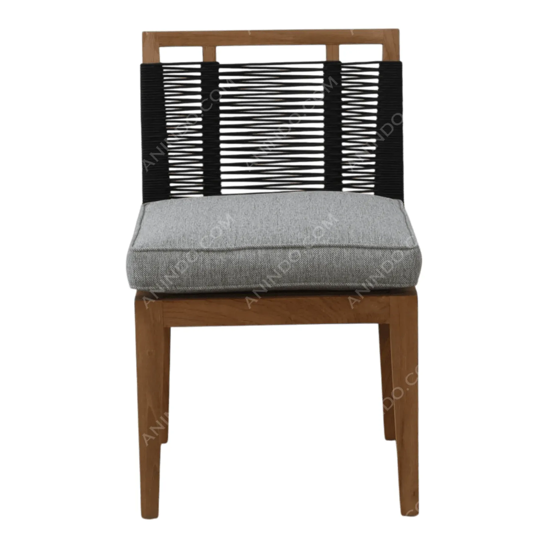 Palma Rope Chair (Grey Cushion)