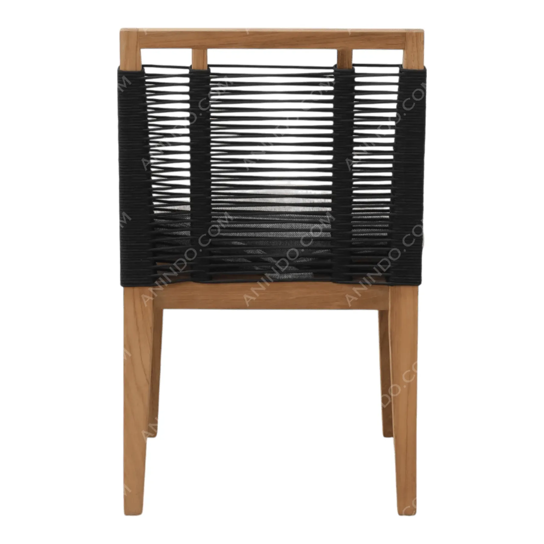 Palma Rope Chair (Grey Cushion) - Image 6