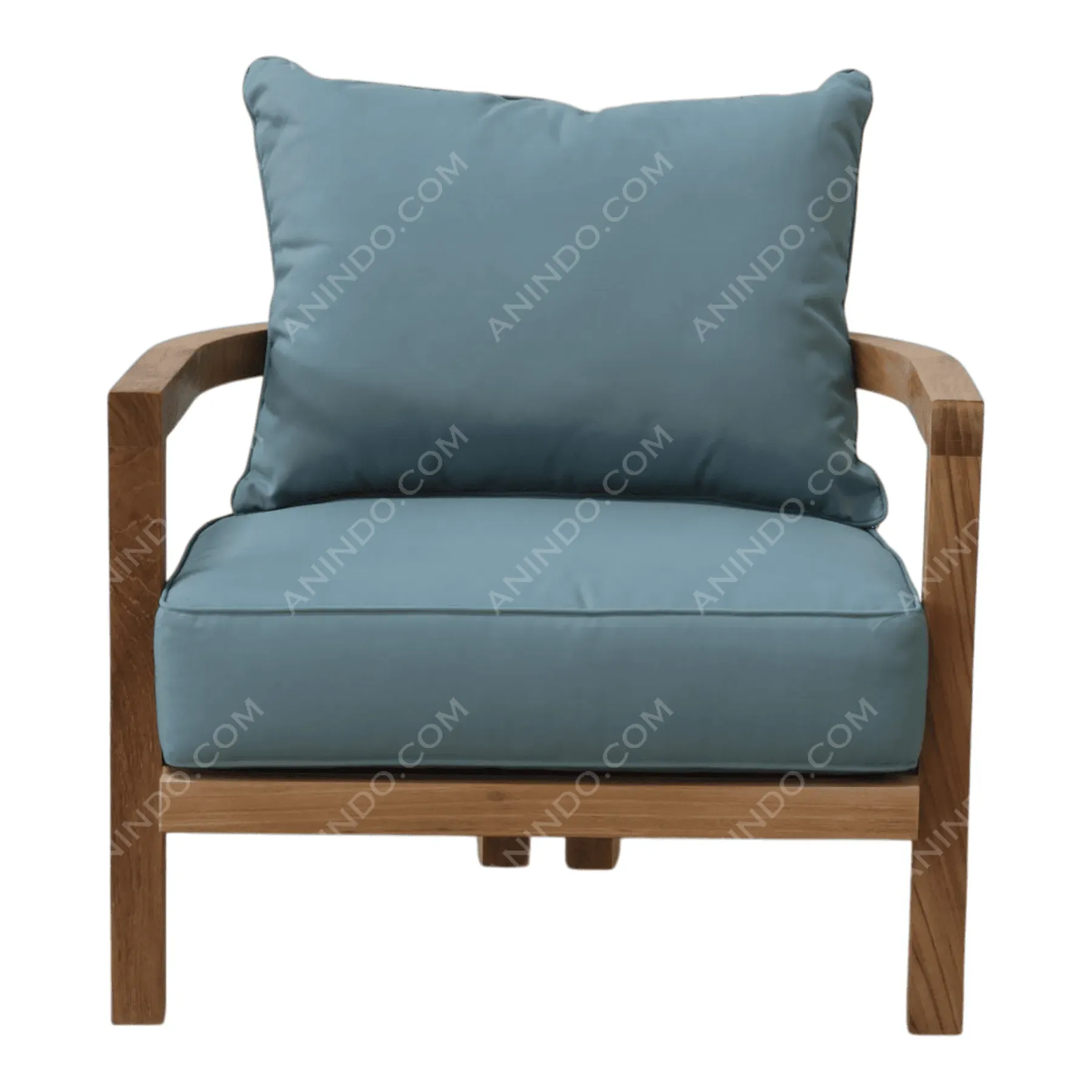 Serene Teak Lounge Chair