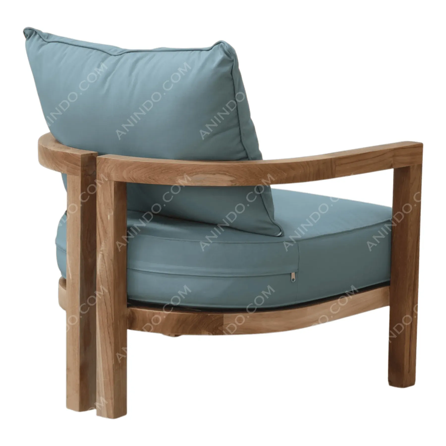 Serene Teak Lounge Chair - Image 5