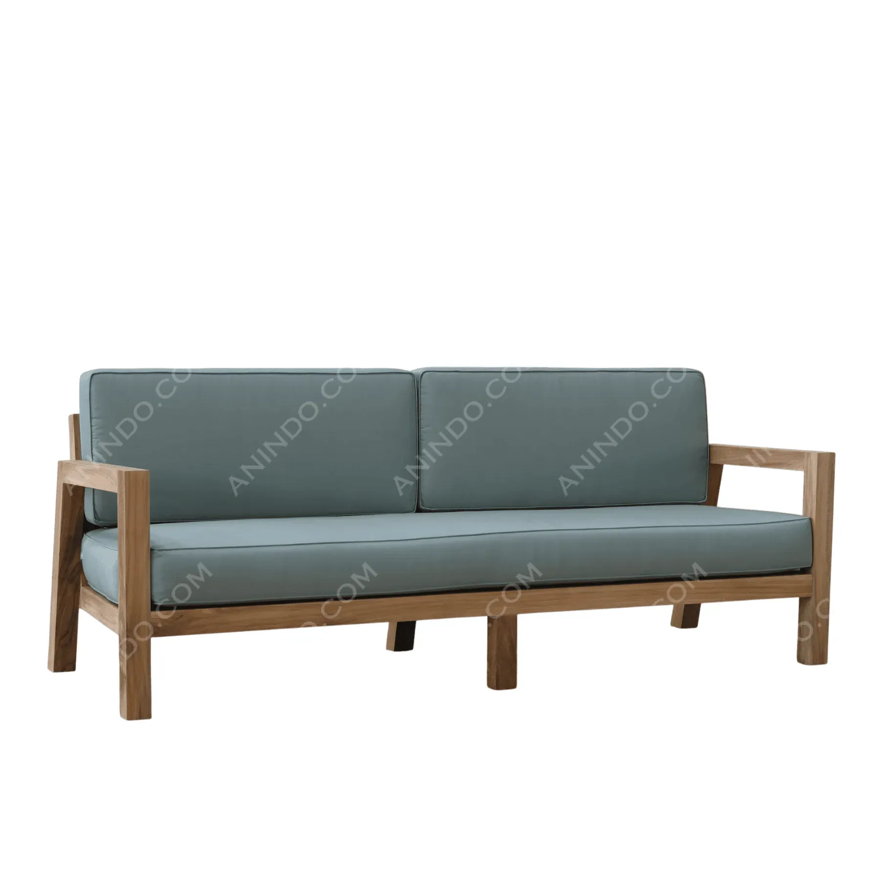 Sorrento Teak Sofa (Box Cushion) - Image 2