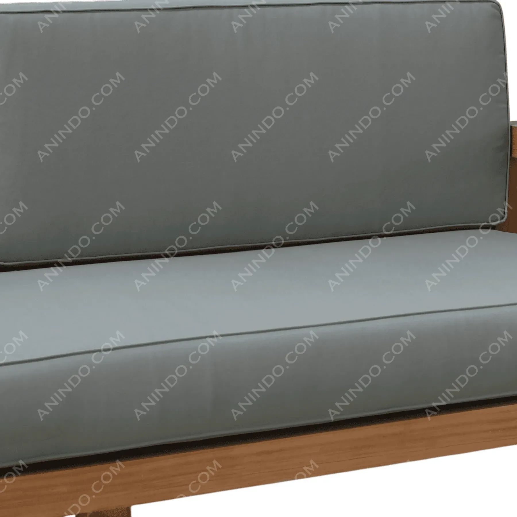 Sorrento Teak Sofa (Box Cushion) - Image 3