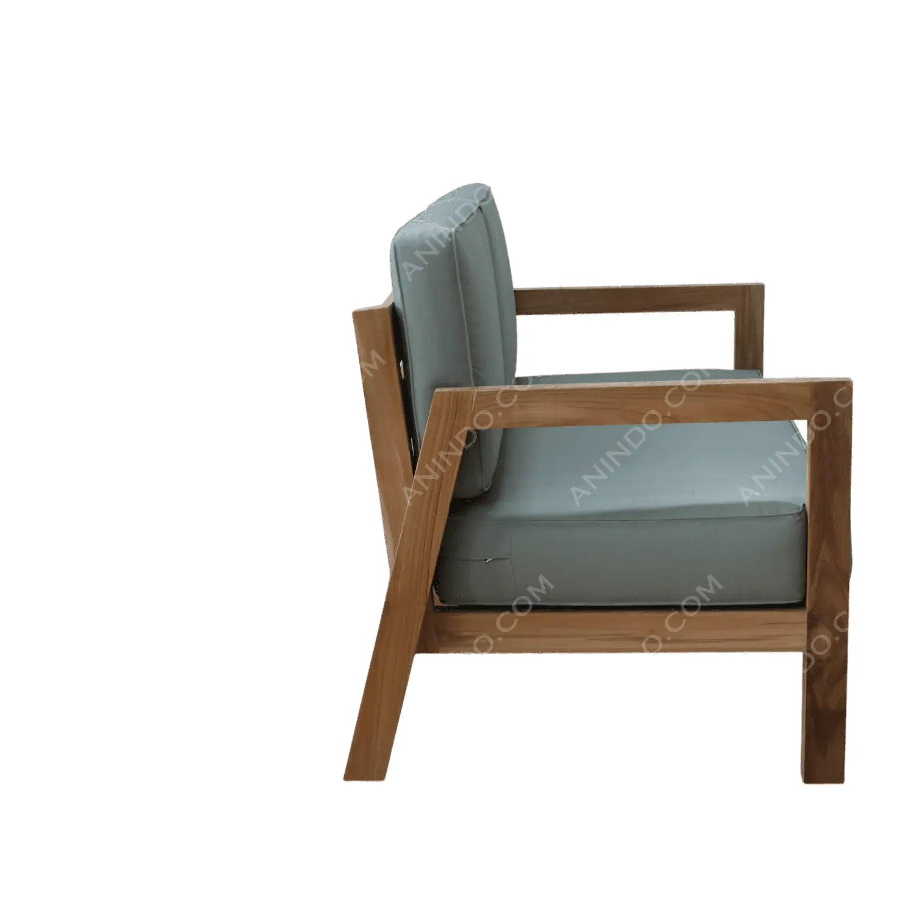 Sorrento Teak Sofa (Box Cushion) - Image 4
