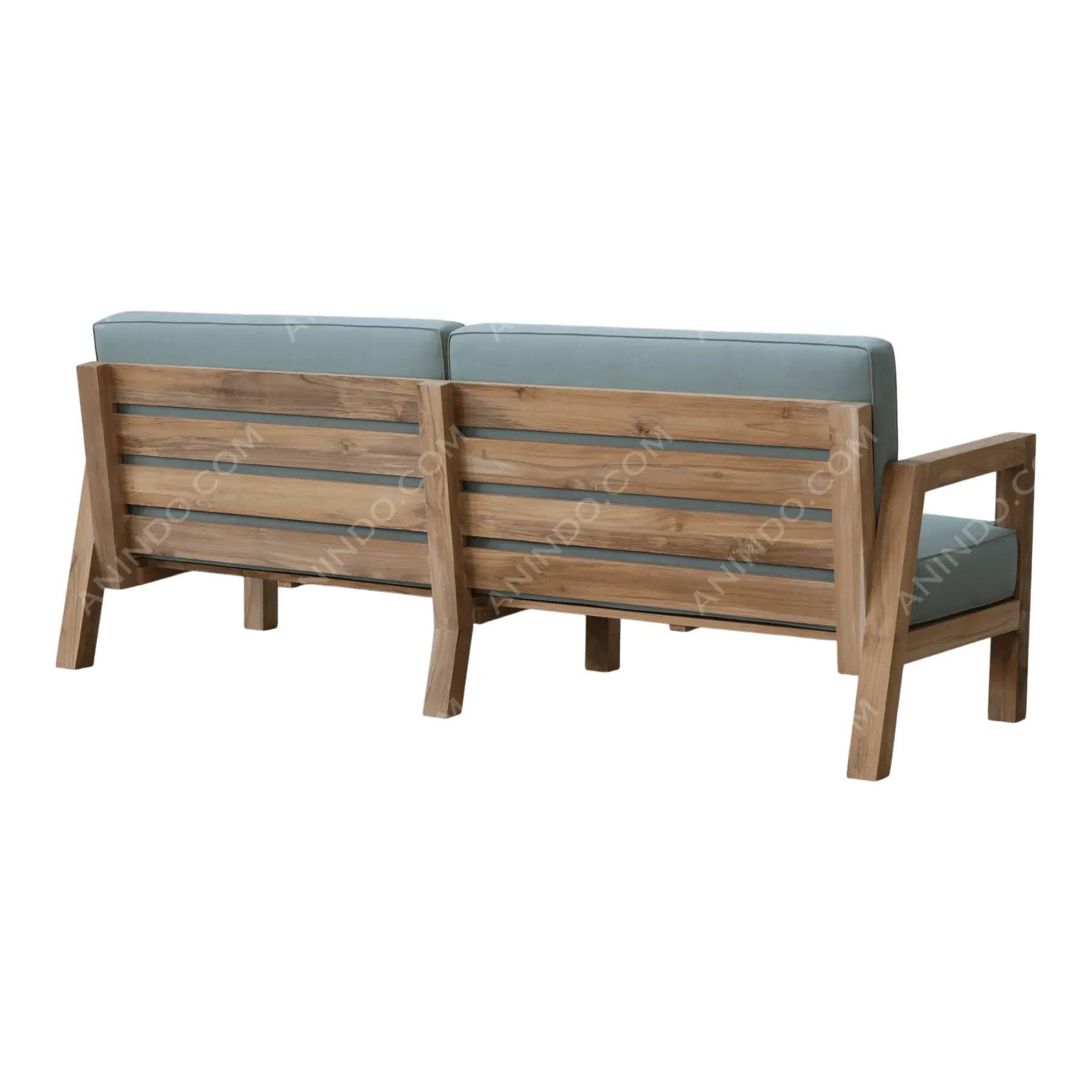 Sorrento Teak Sofa (Box Cushion) - Image 5