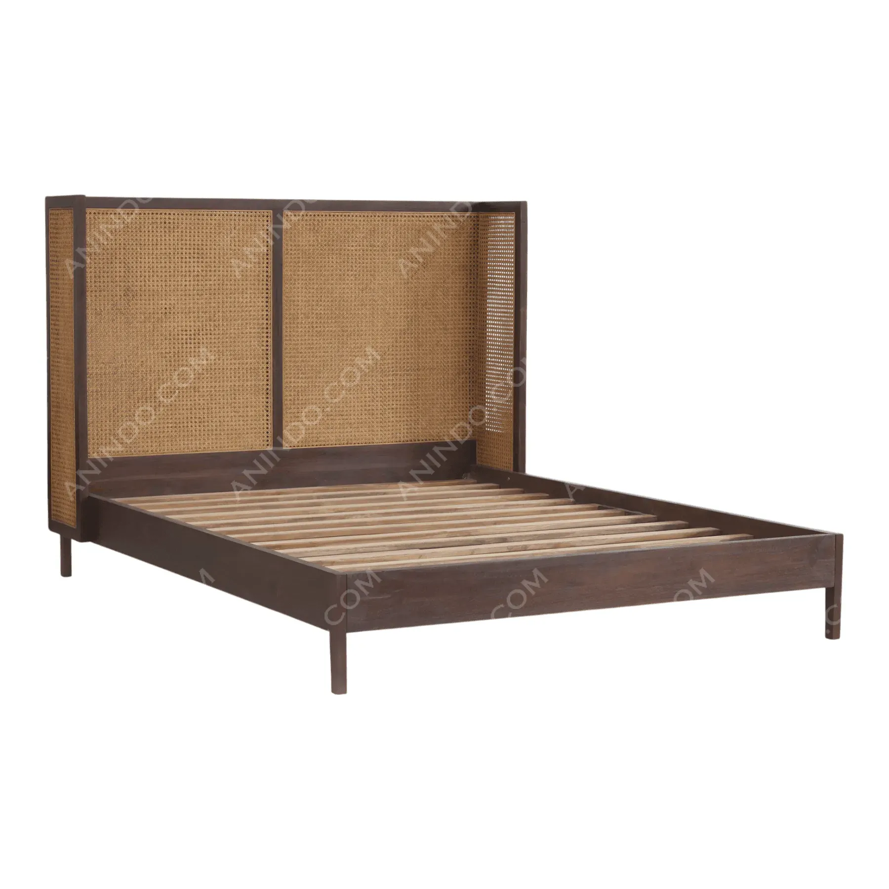 Havana Cane Platform Bed - Image 7