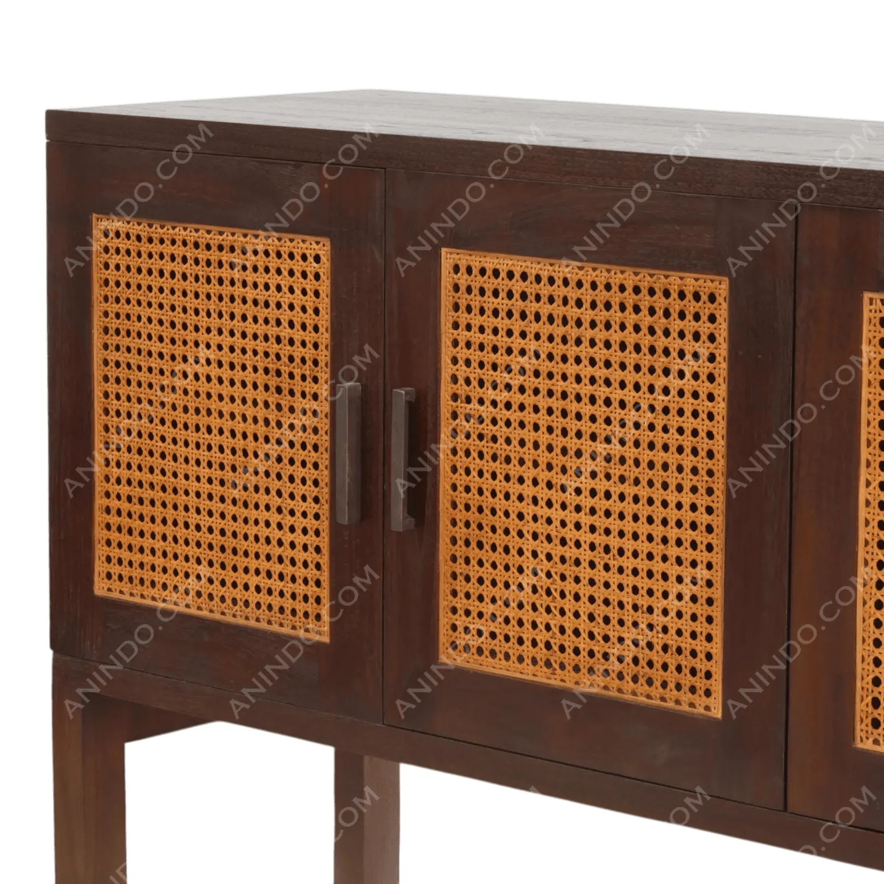 Havana 4-Door Cane Sideboard - Image 4