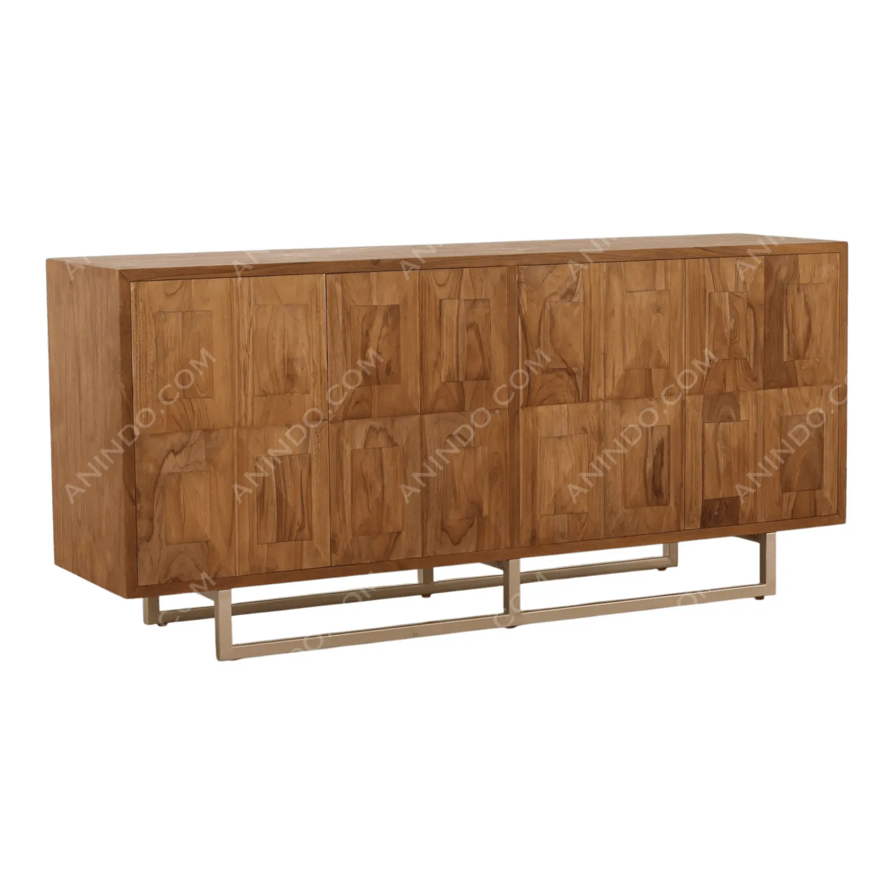 Facet Teak Sideboard - Image 3