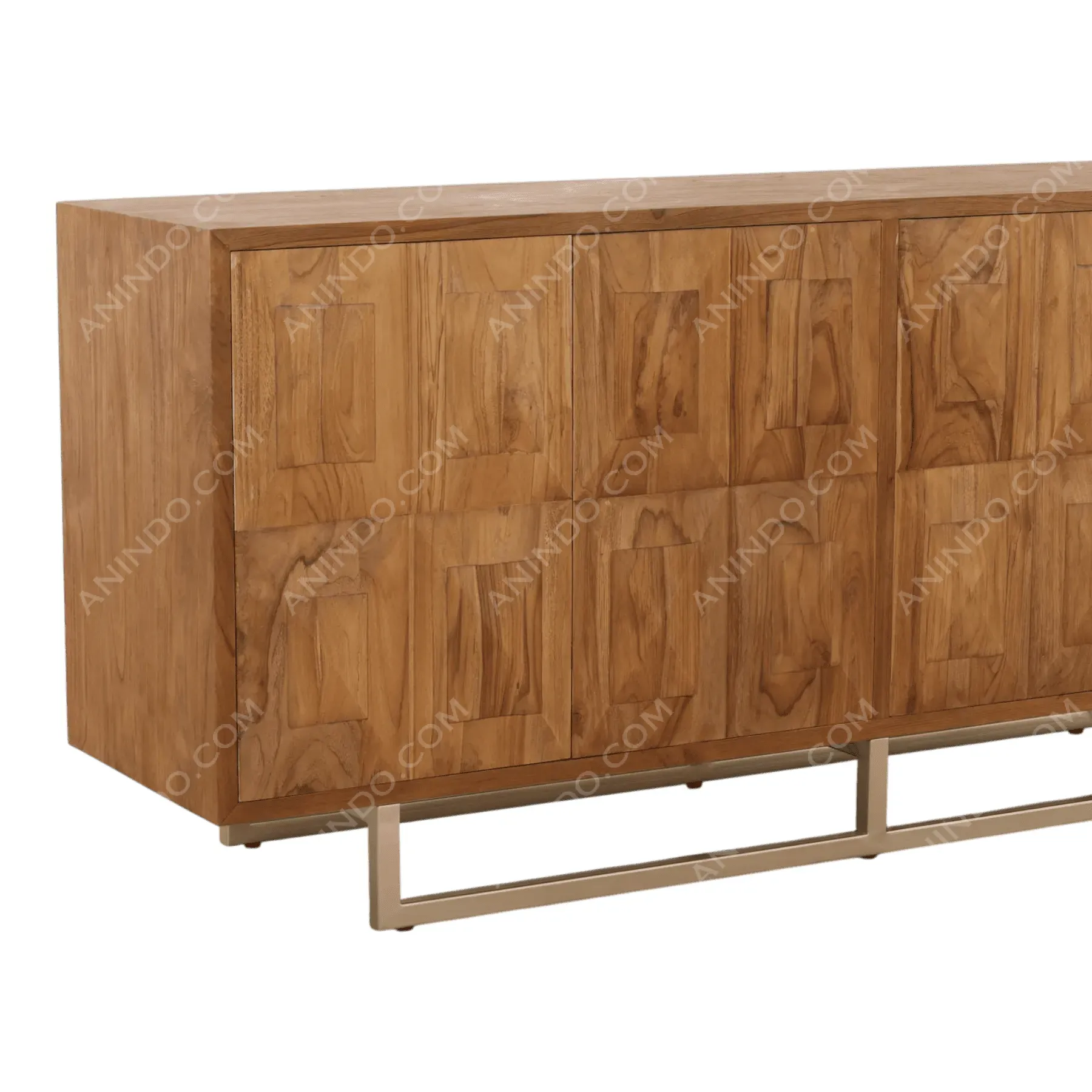 Facet Teak Sideboard - Image 4