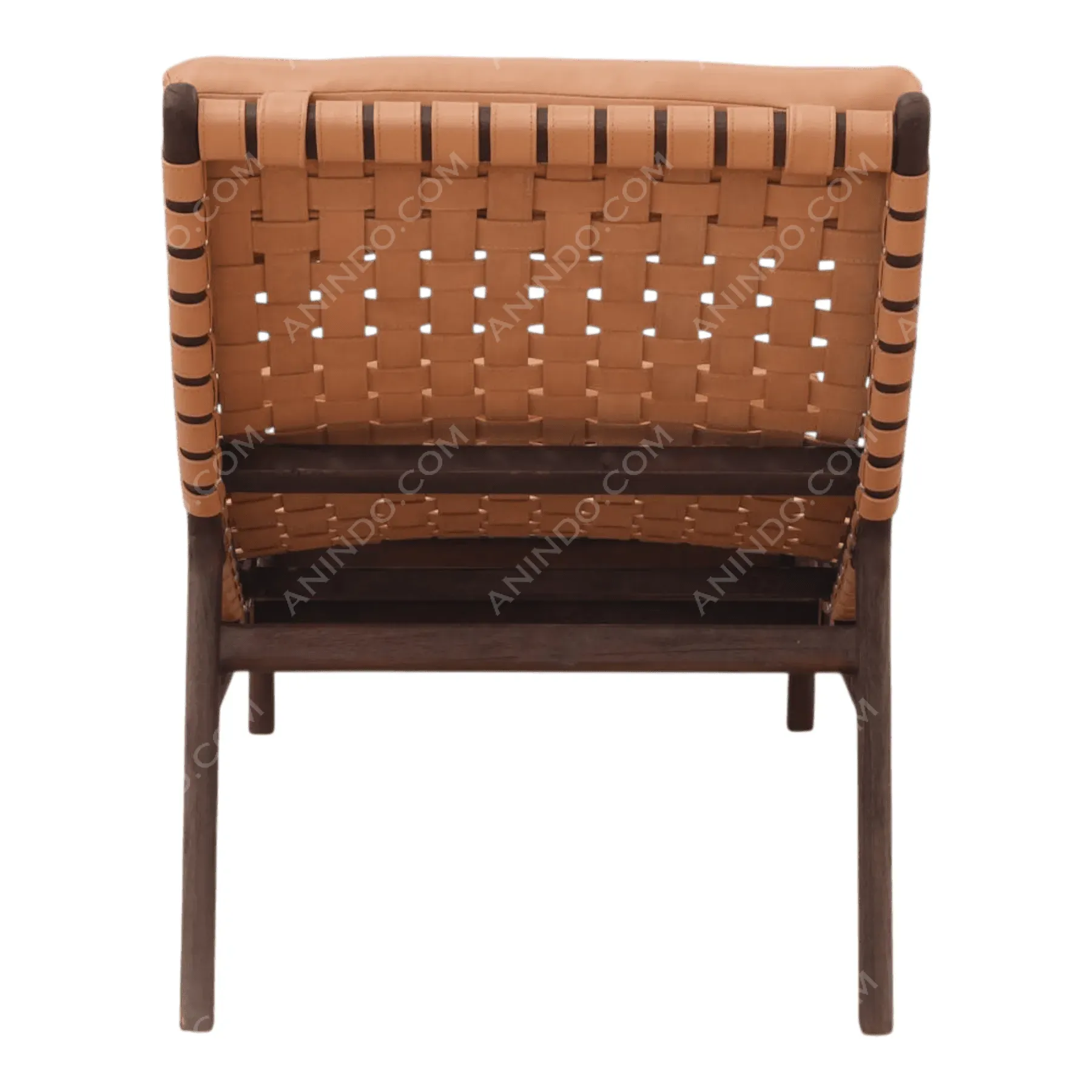 Vevay Leather Strap Lounge Chair - Image 7