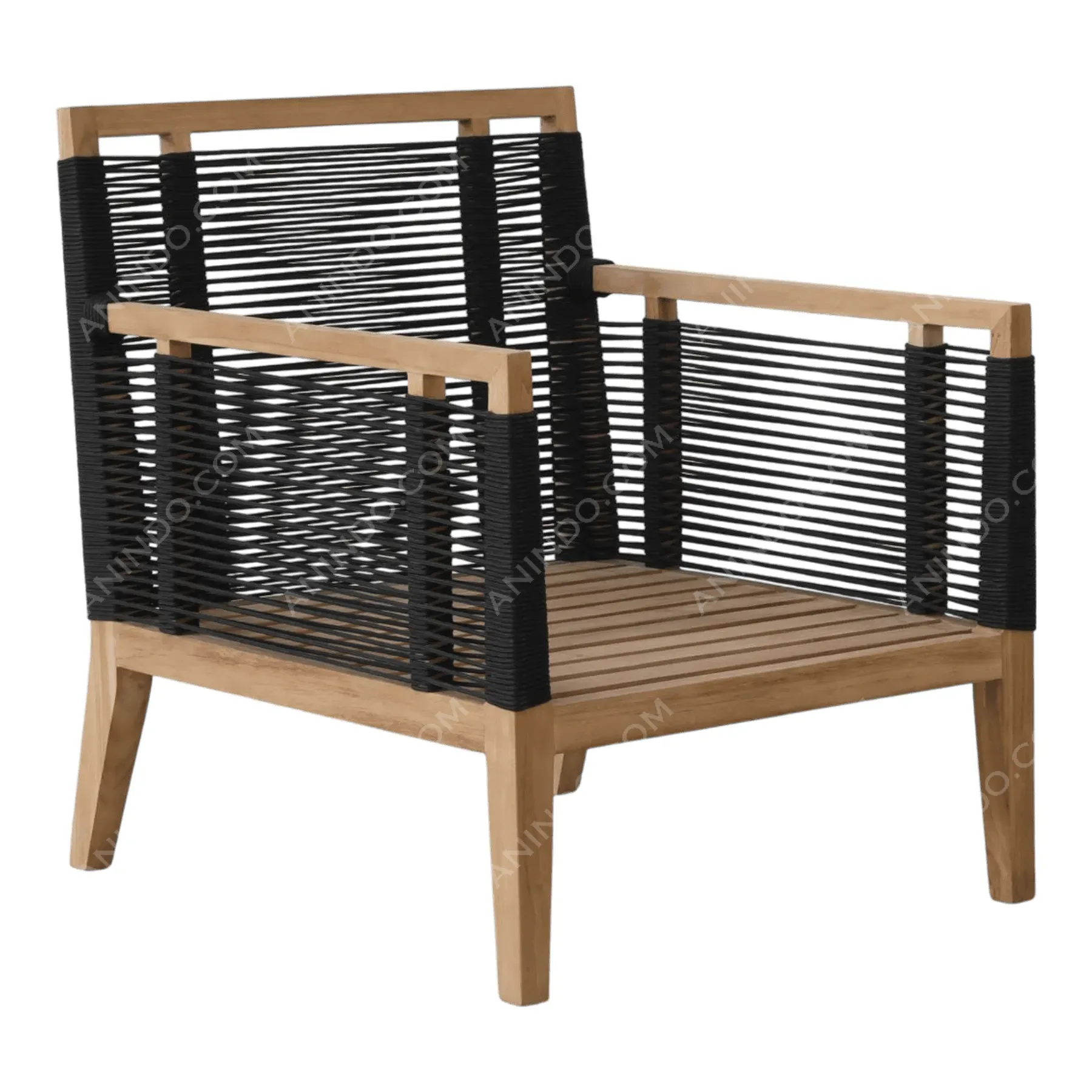 Bergen Rope Lounge Chair (Frame) - Image 2