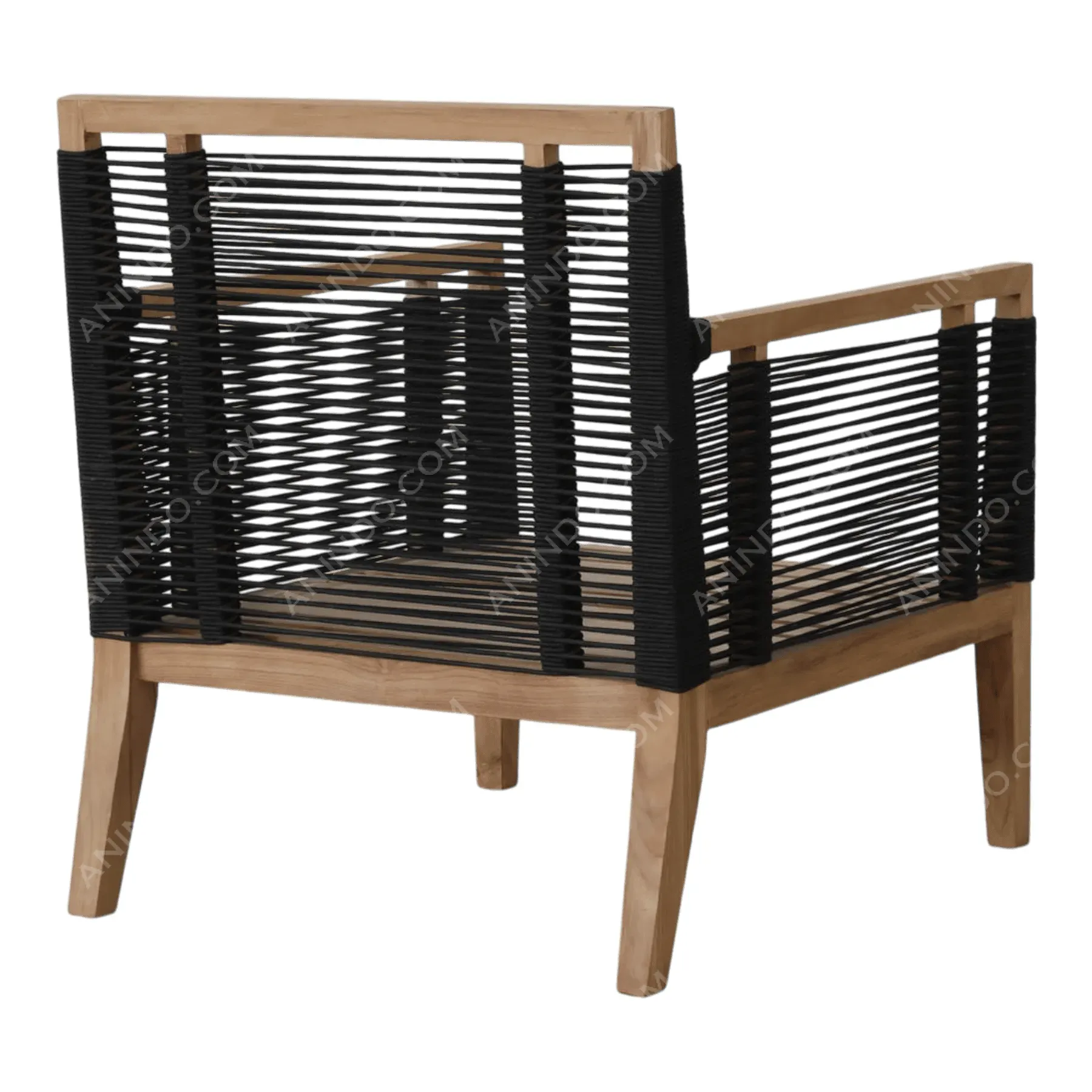 Bergen Rope Lounge Chair (Frame) - Image 5
