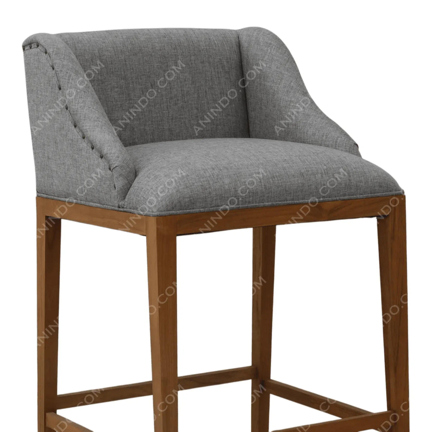 Hadley Upholstered Counter Stool - Image 3