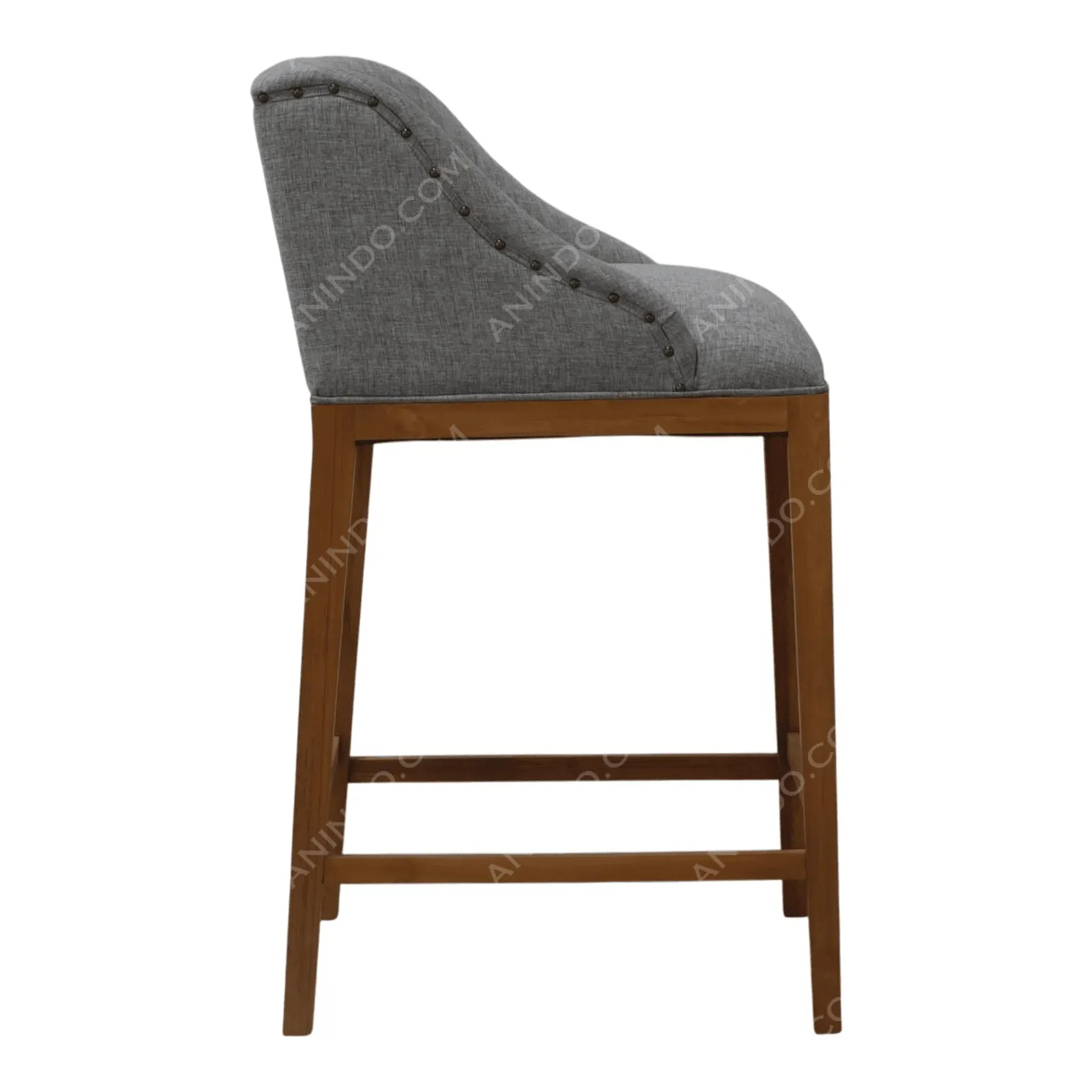 Hadley Upholstered Counter Stool - Image 4