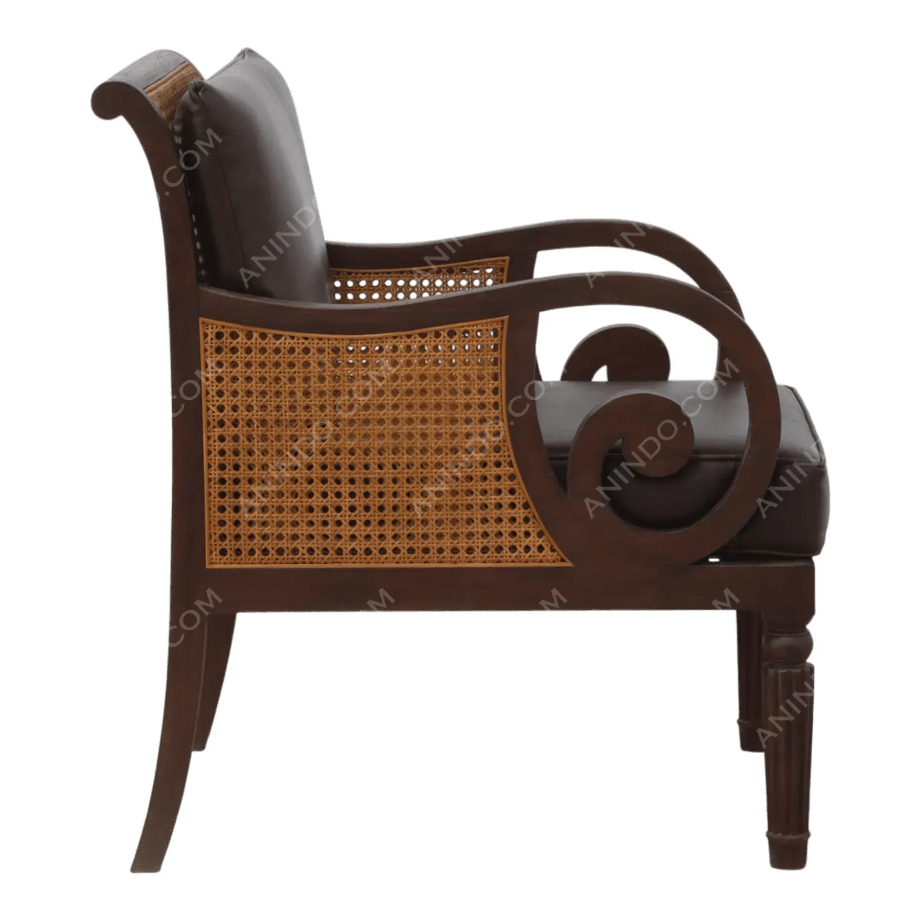 Governor's Leather Armchair - Image 4
