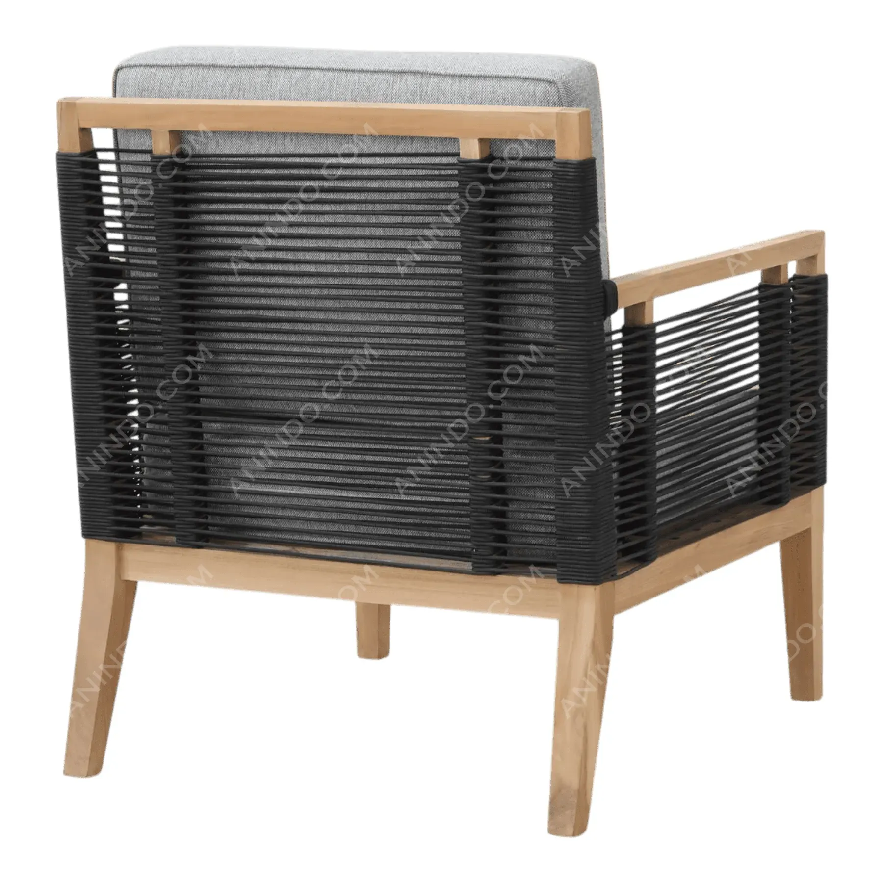 Azure Teak Lounge Chair - Image 5