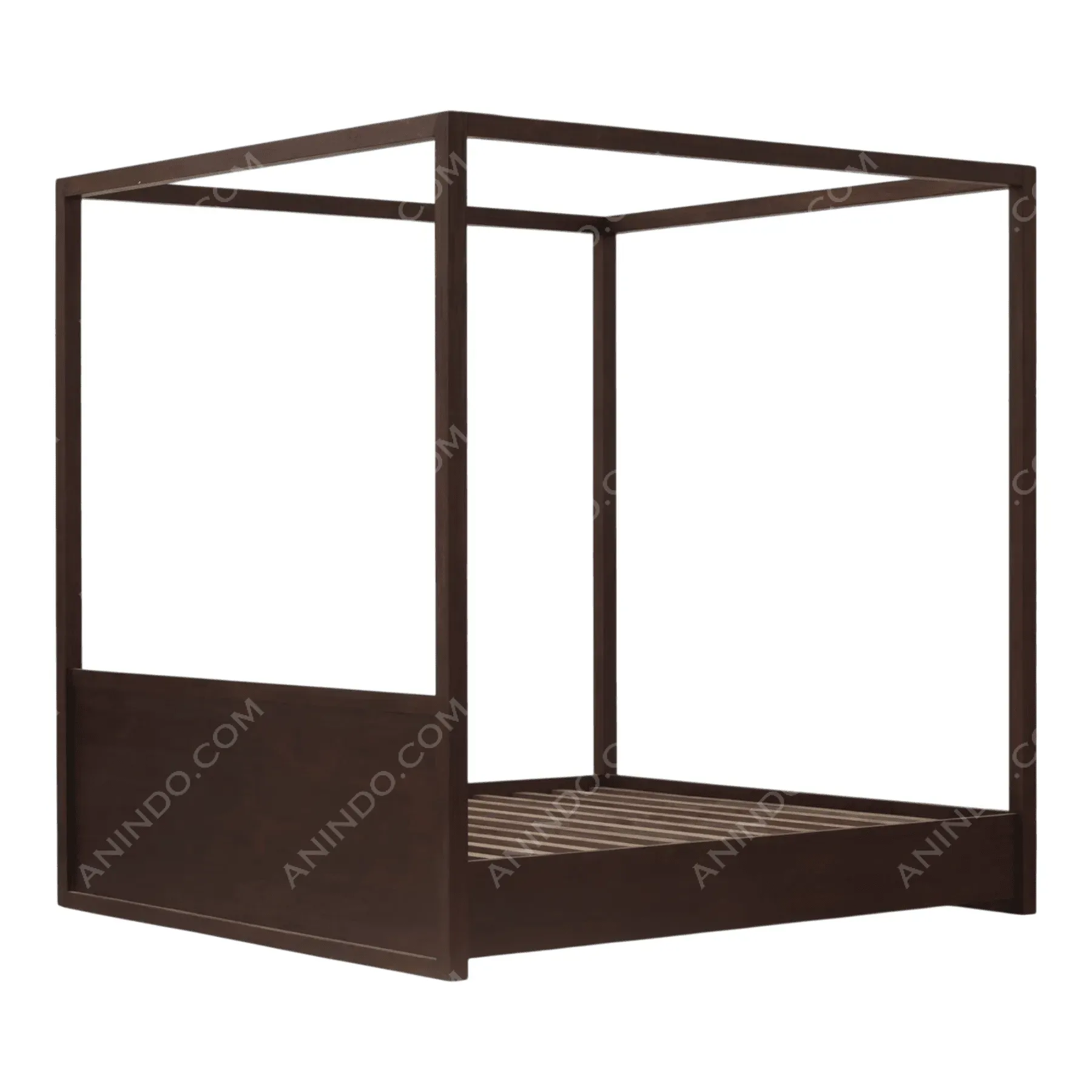 Modern Canopy Bed - Image 8