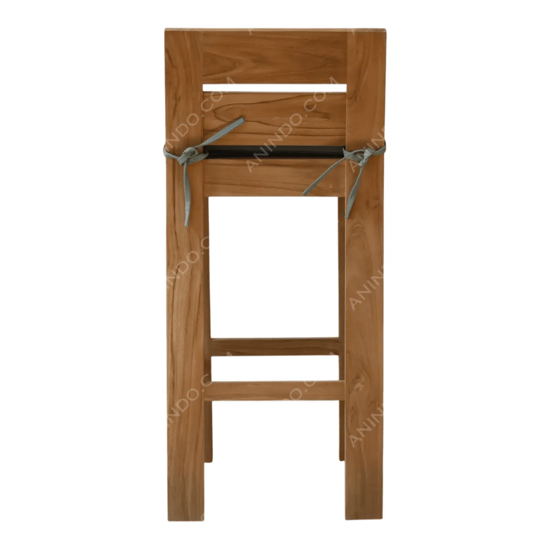 Classic Teak Bar Stool - Image 6